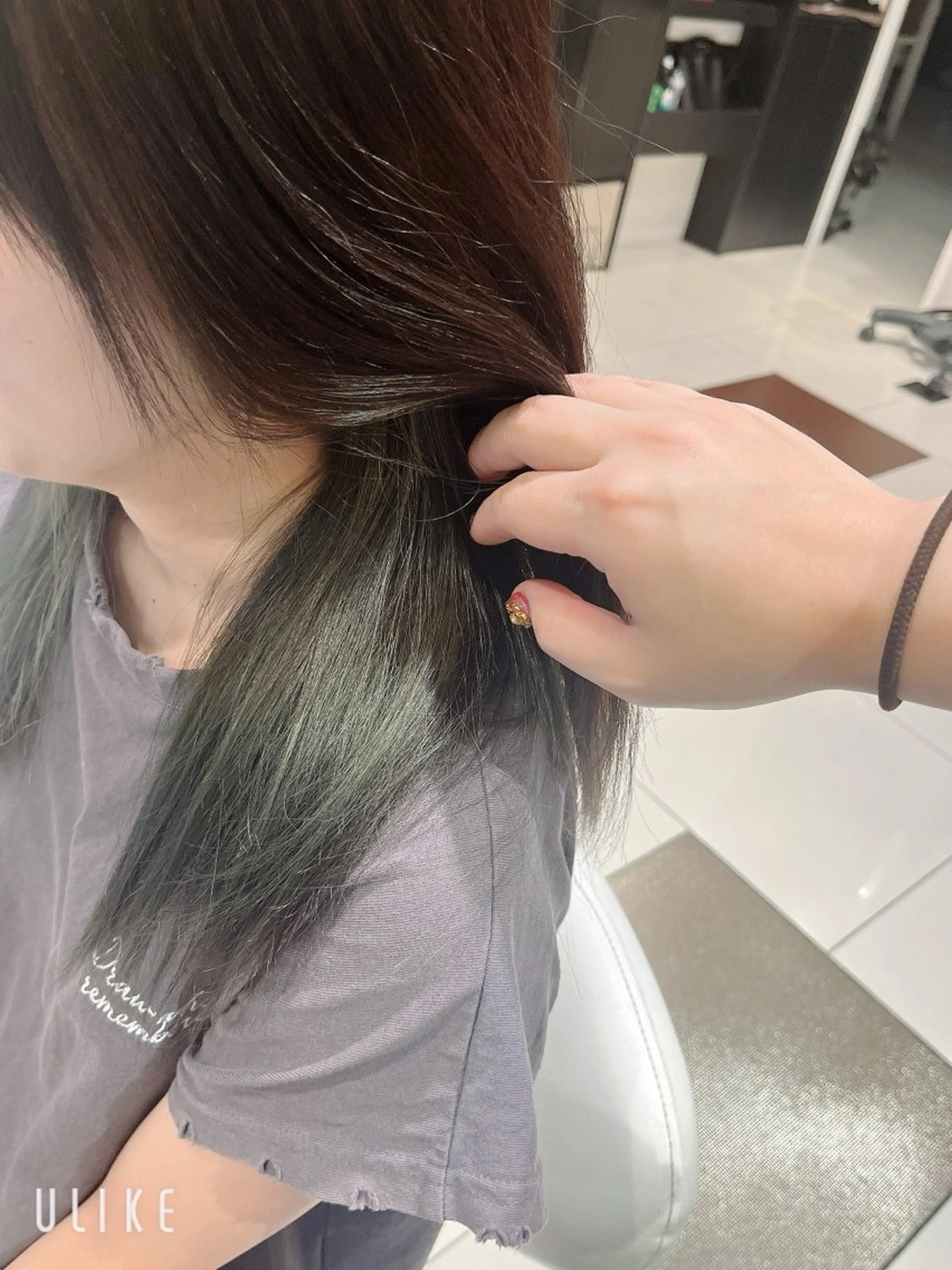 カラー ランソ成田所属・ランソ成田 Ueharaのヘアスタイル