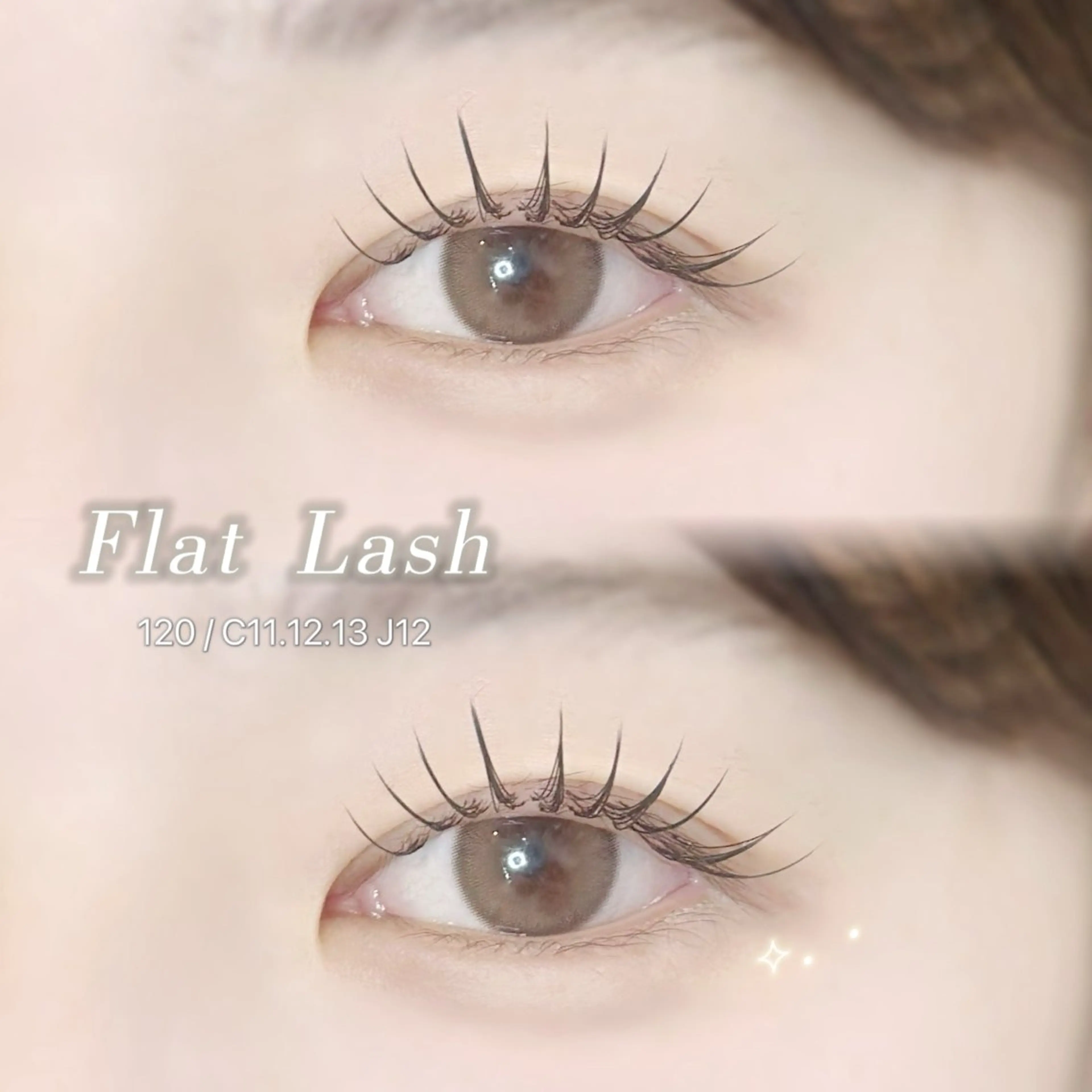 マツエク・マツパ マツエク Kana 🎀🩶のマツエク・マツパデザイン