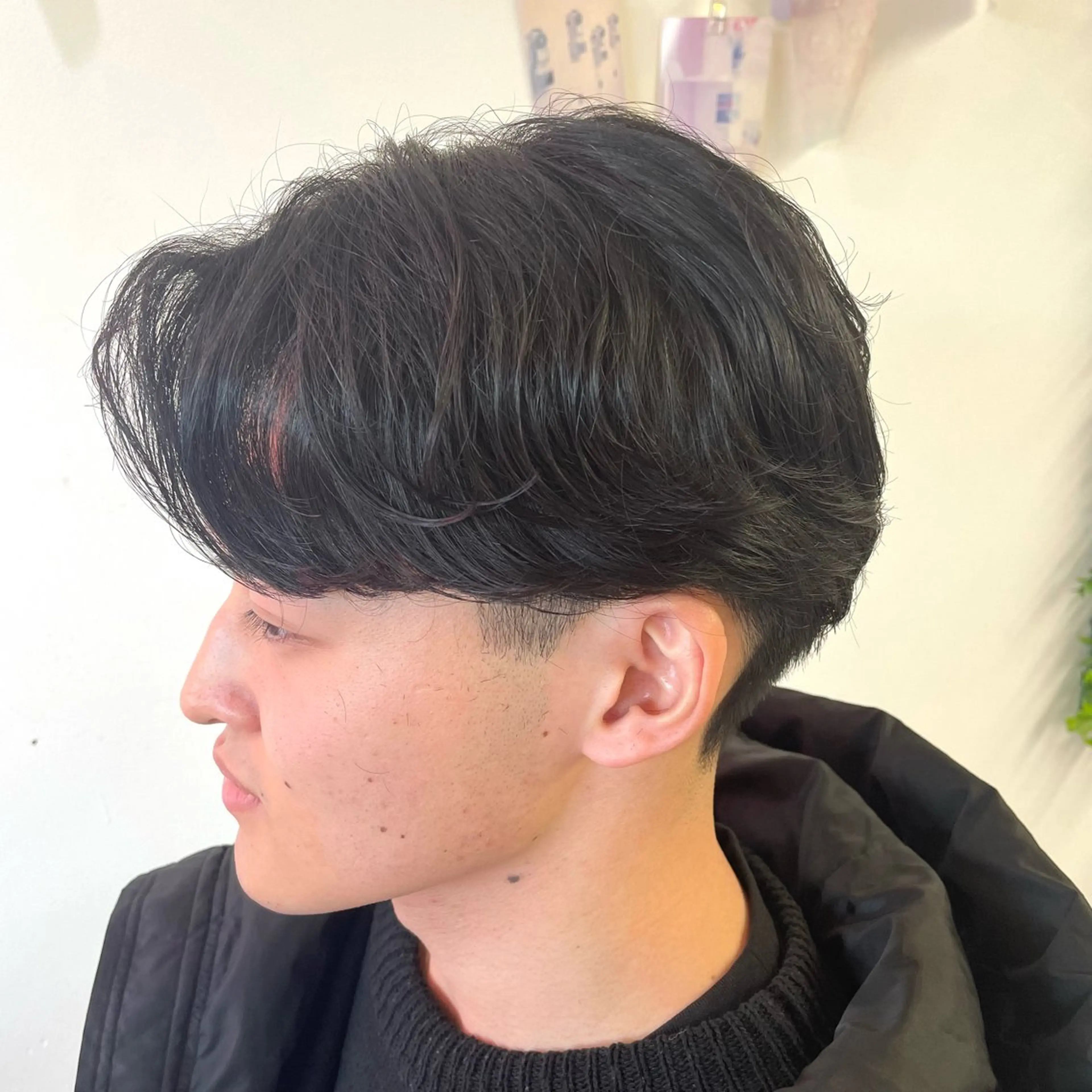 パーマ メンズ カルマパーマ メンズパーマ カット ヘアカラー メンズ特化/パーマ/ ブリーチ/福島 千颯のヘアスタイル