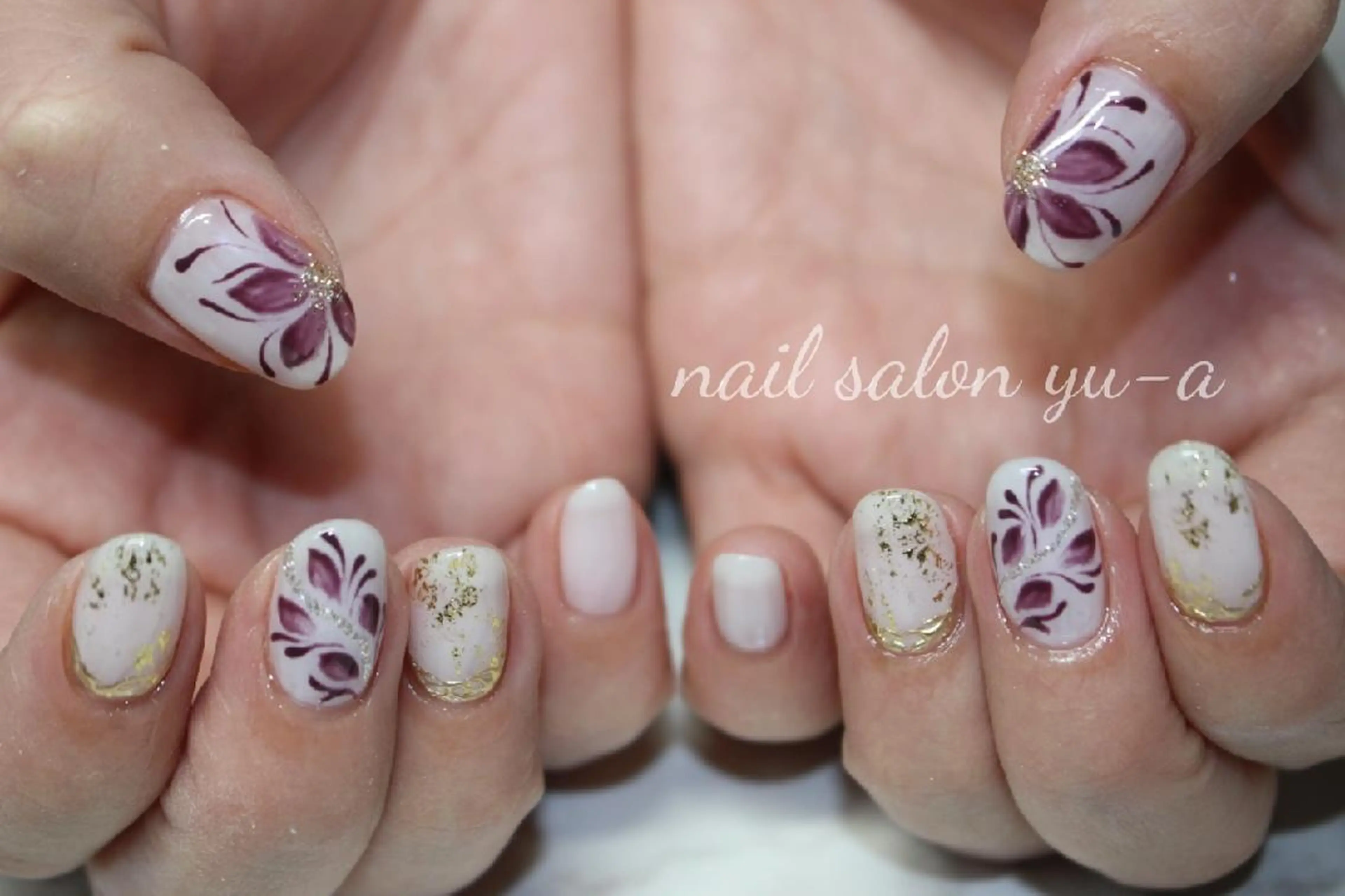 ネイル ネイル＆ホワイトニング   Yu-a所属・yu-a  スカルプ ネイルakiのネイルデザイン