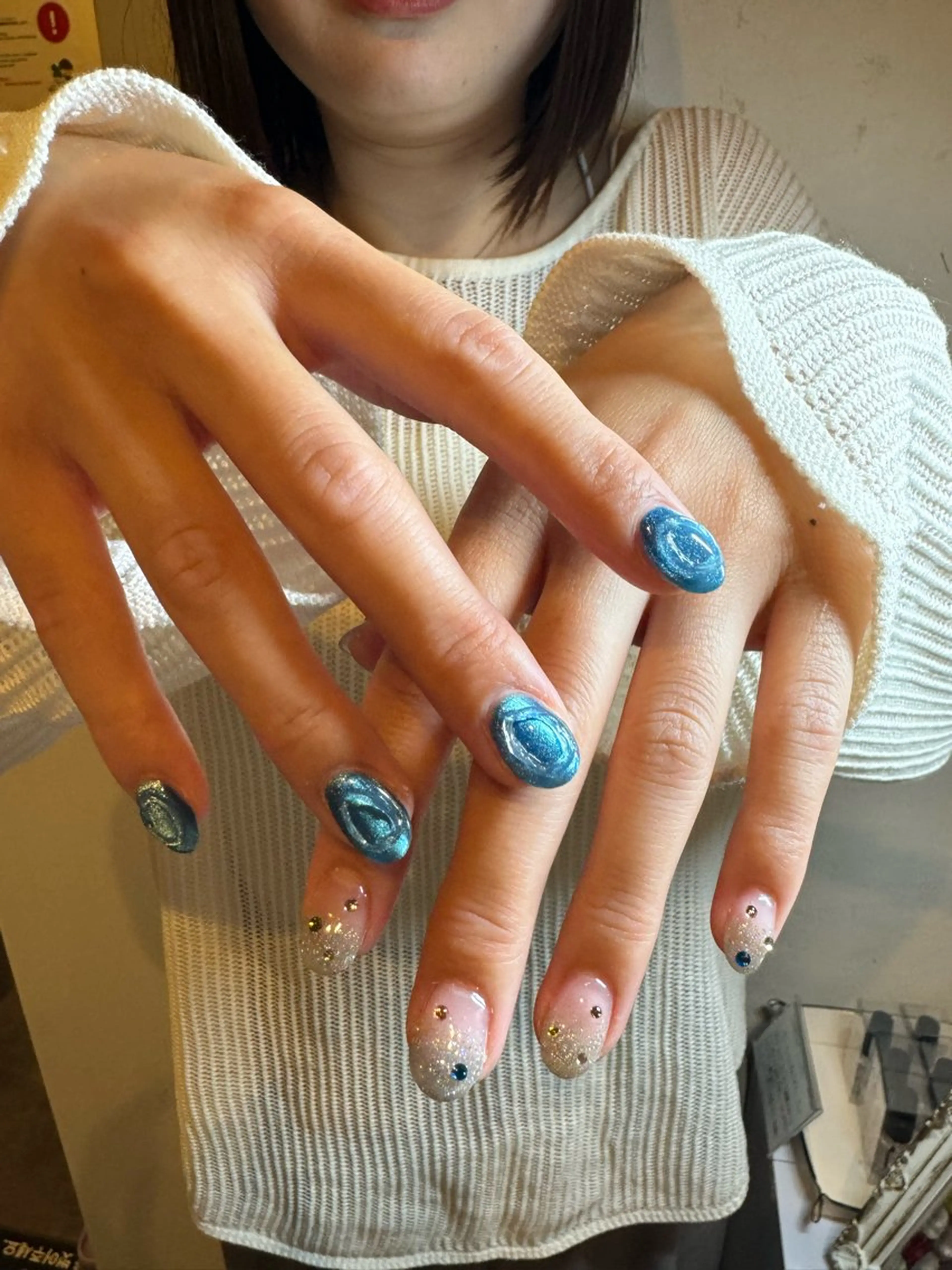 ネイル ハンドネイル 濱岡 咲のネイルデザイン