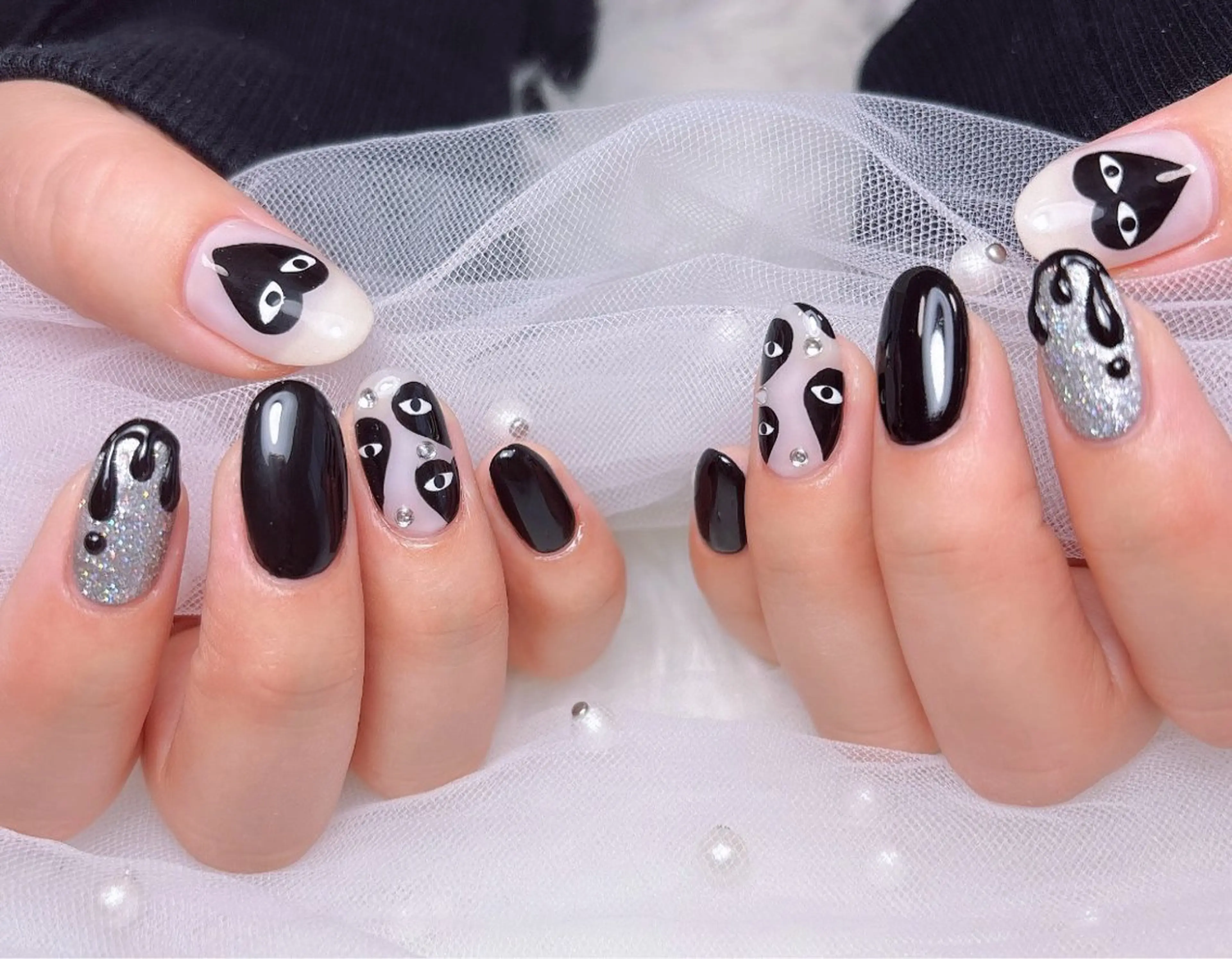 ミディアム Nail Salon Rinosh所属・Rinosh Haruのネイルデザイン