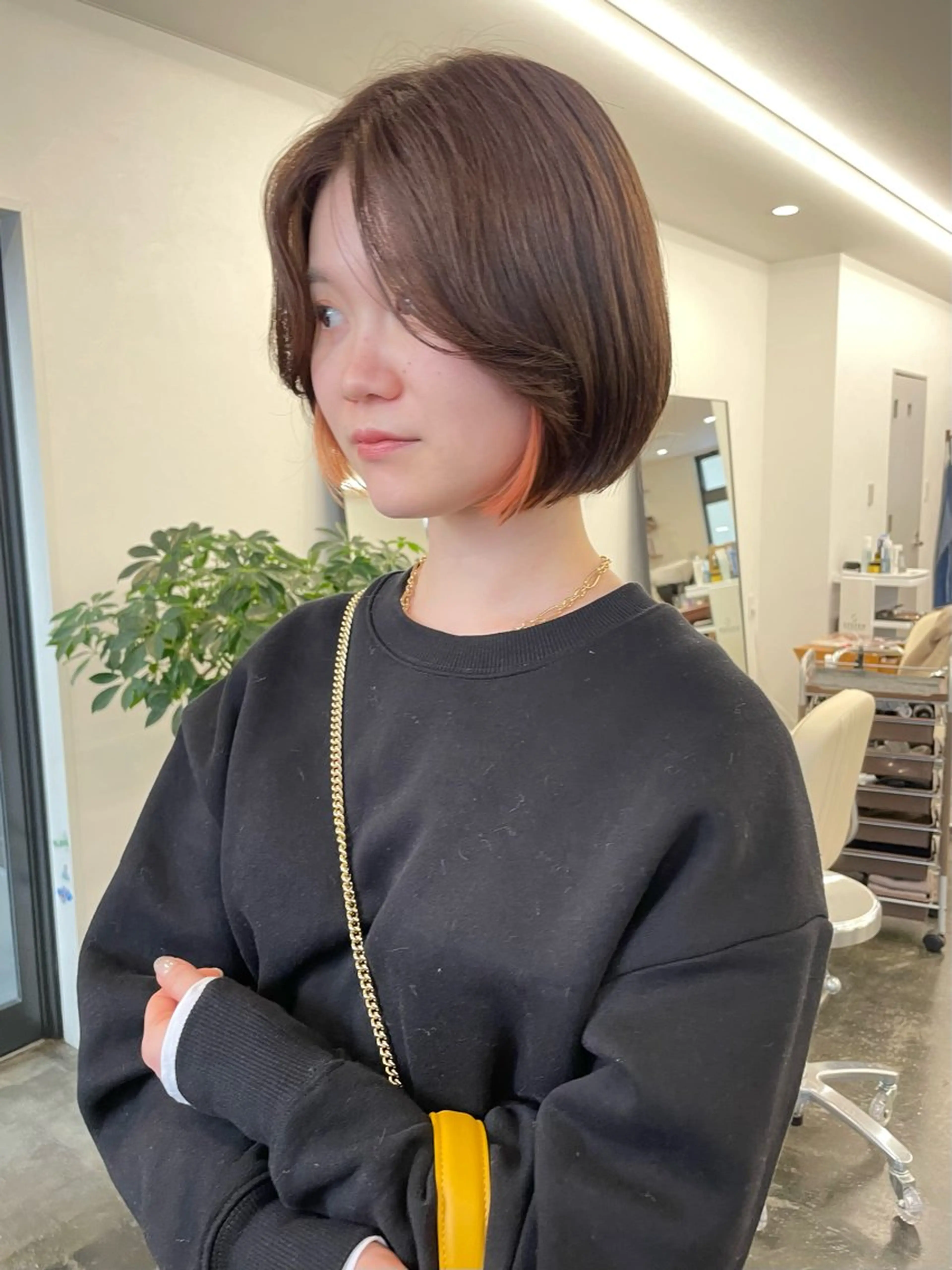 ショート カラー pole所属・【pole】 minaのヘアスタイル