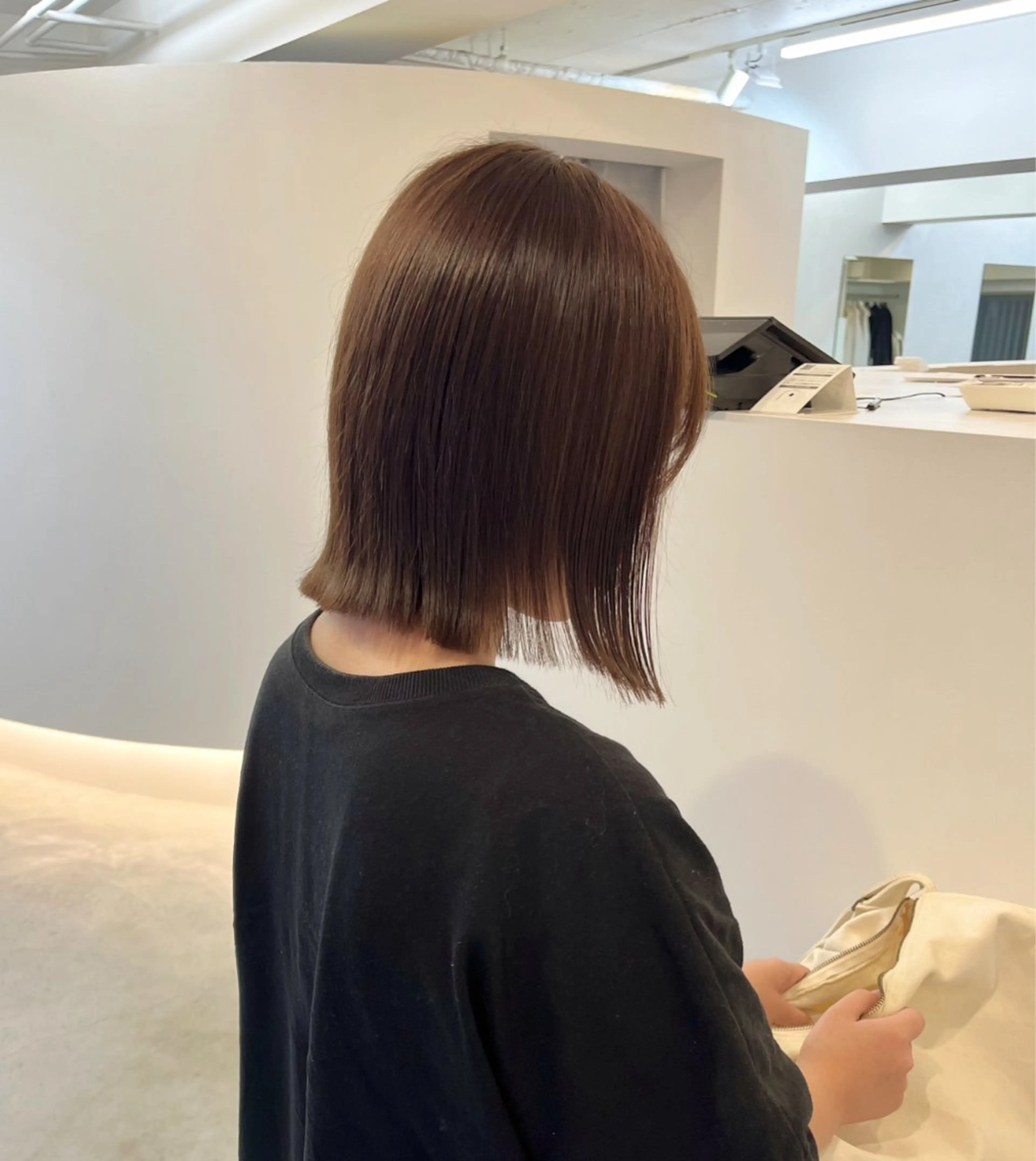 ミディアム ハルカ/ fit standのヘアスタイル