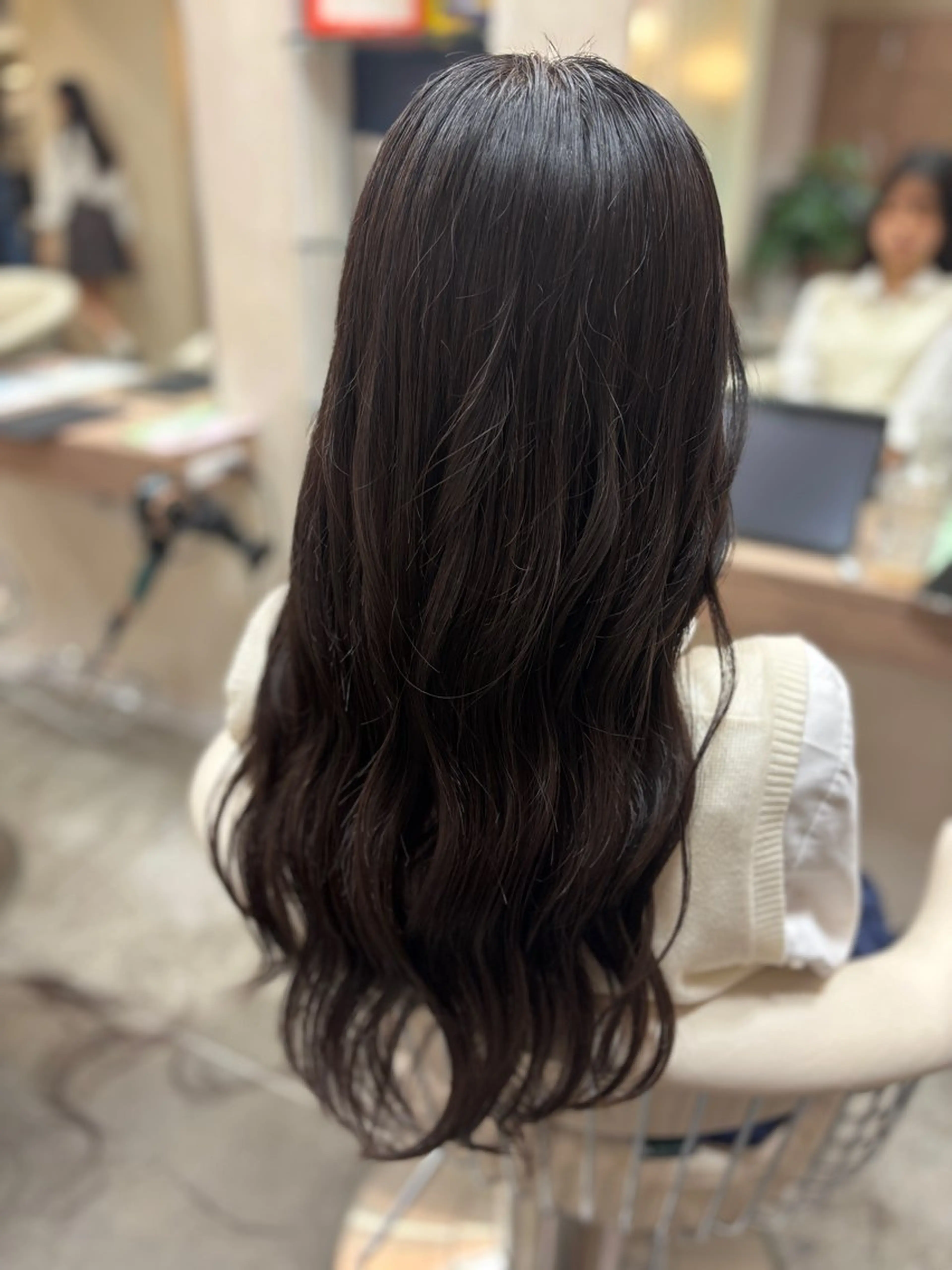 ロング カット トリートメント ヘアメイクニューヨーク根津店所属・リニューアルオープン ☆根津店齋藤のヘアスタイル