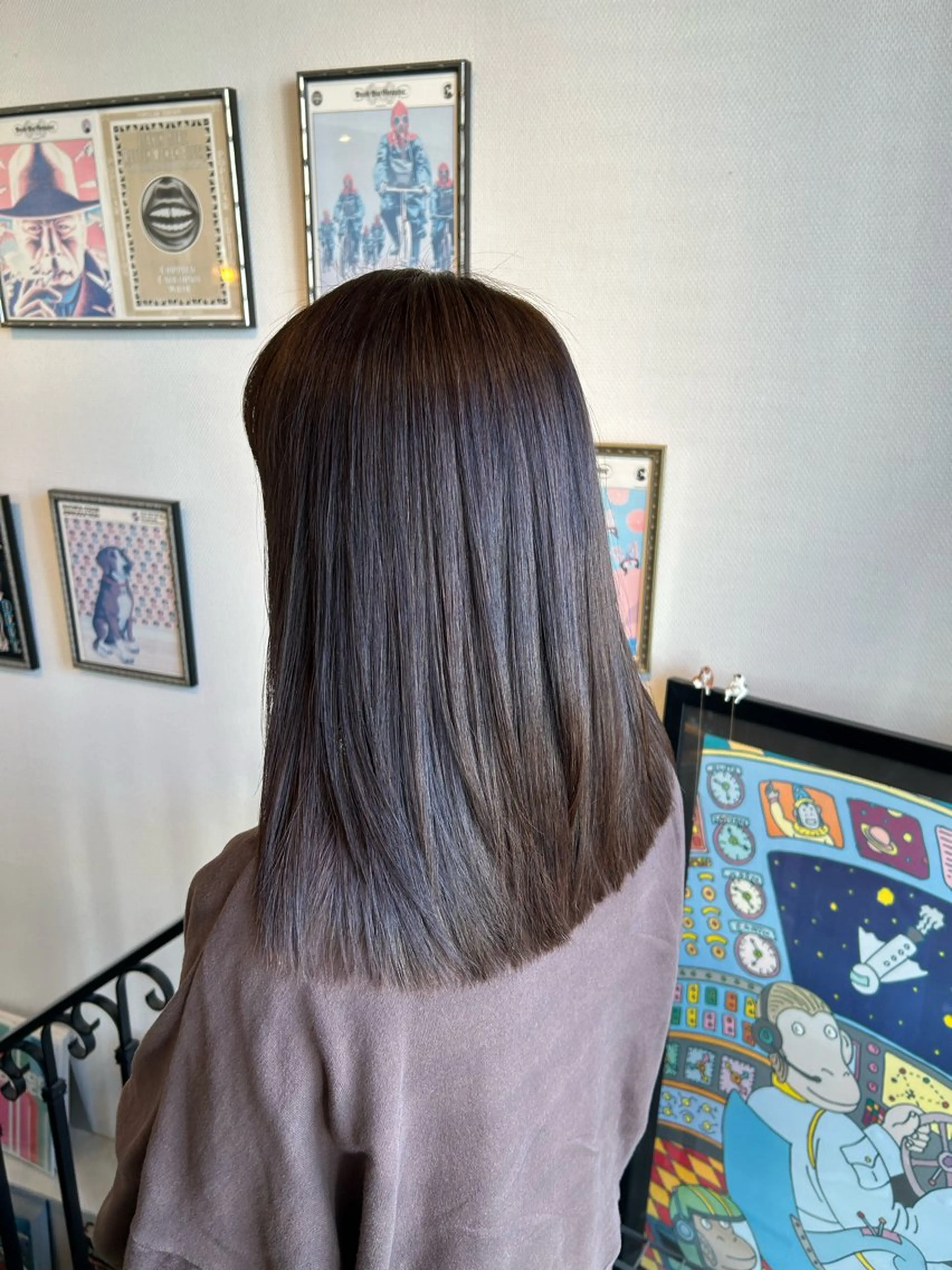 カラー 鈴木 悦子のヘアスタイル