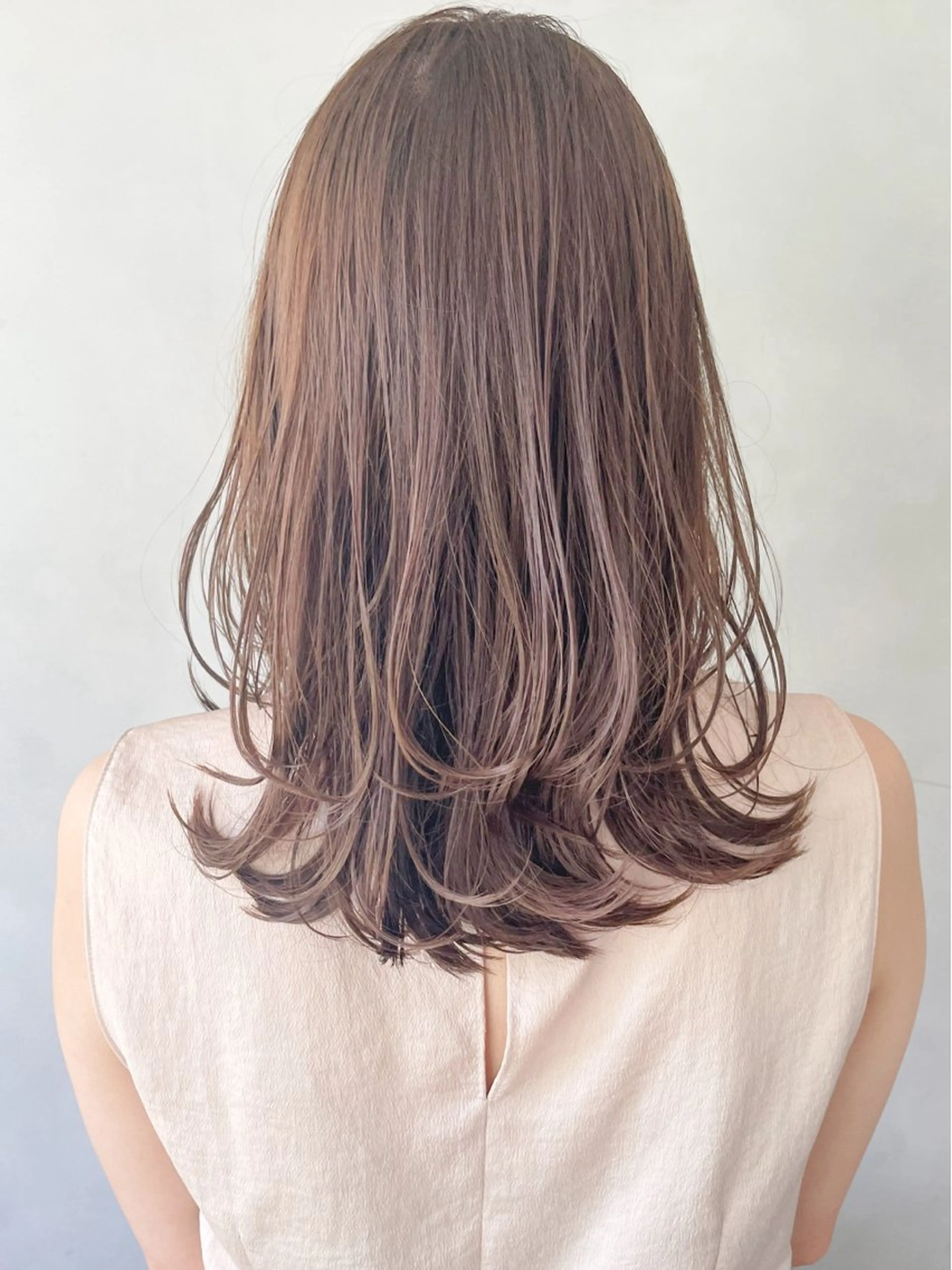 ミディアム カラー 【lyann表参道】 大内優衣のヘアスタイル