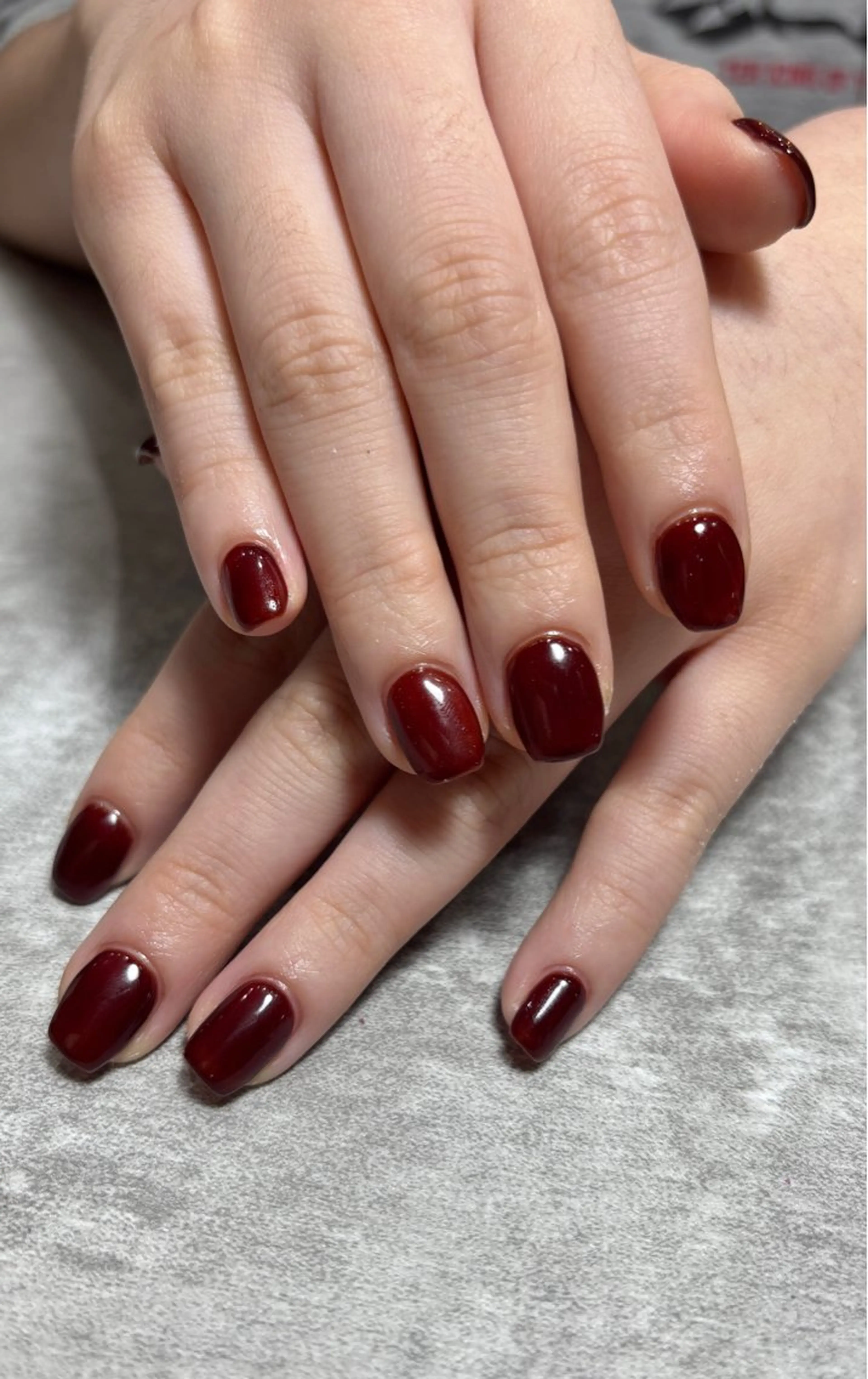 ネイル ブラウン ハンドネイル 西村 日向子のネイルデザイン