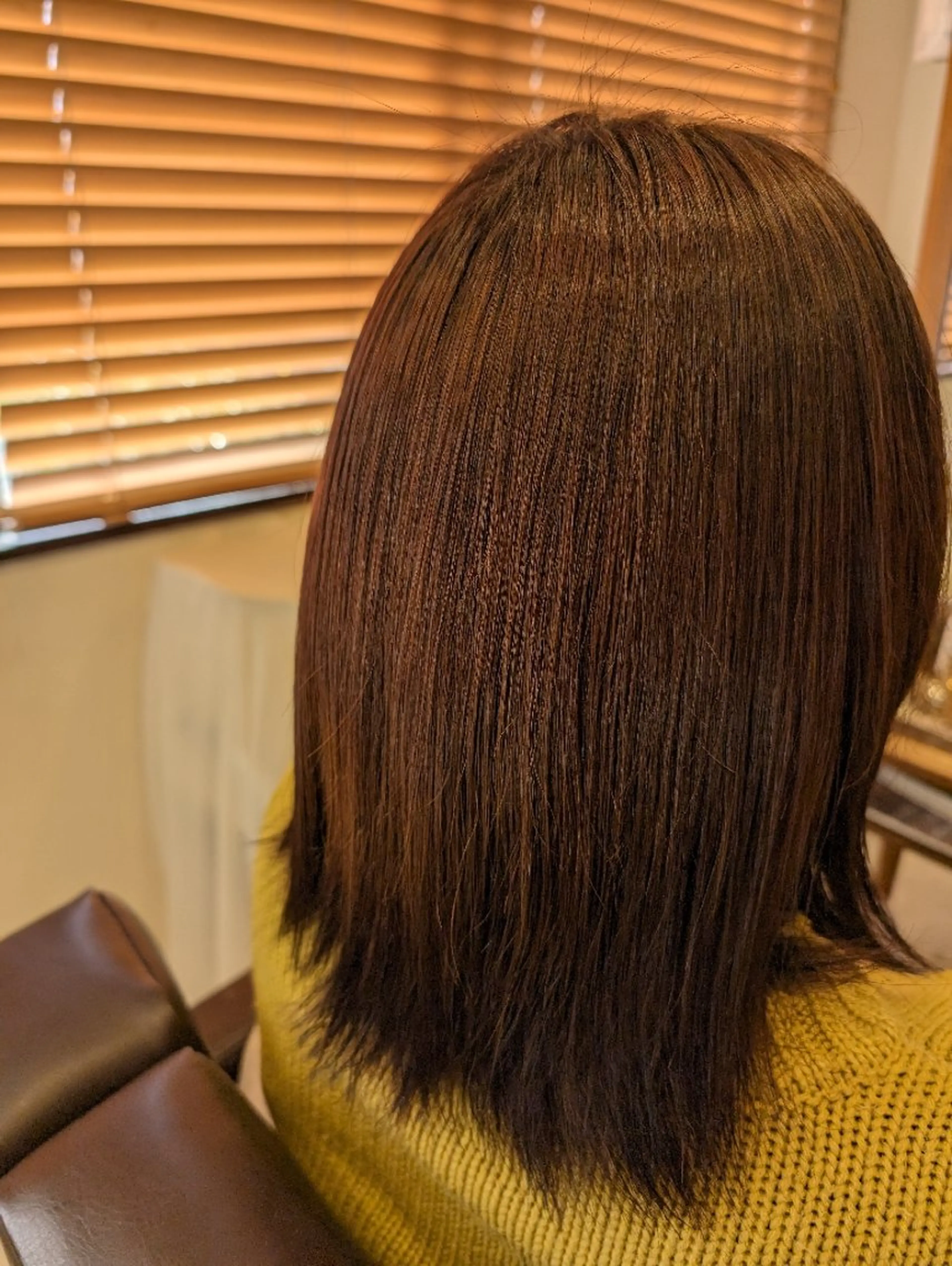 カラー 田代 美香のヘアスタイル