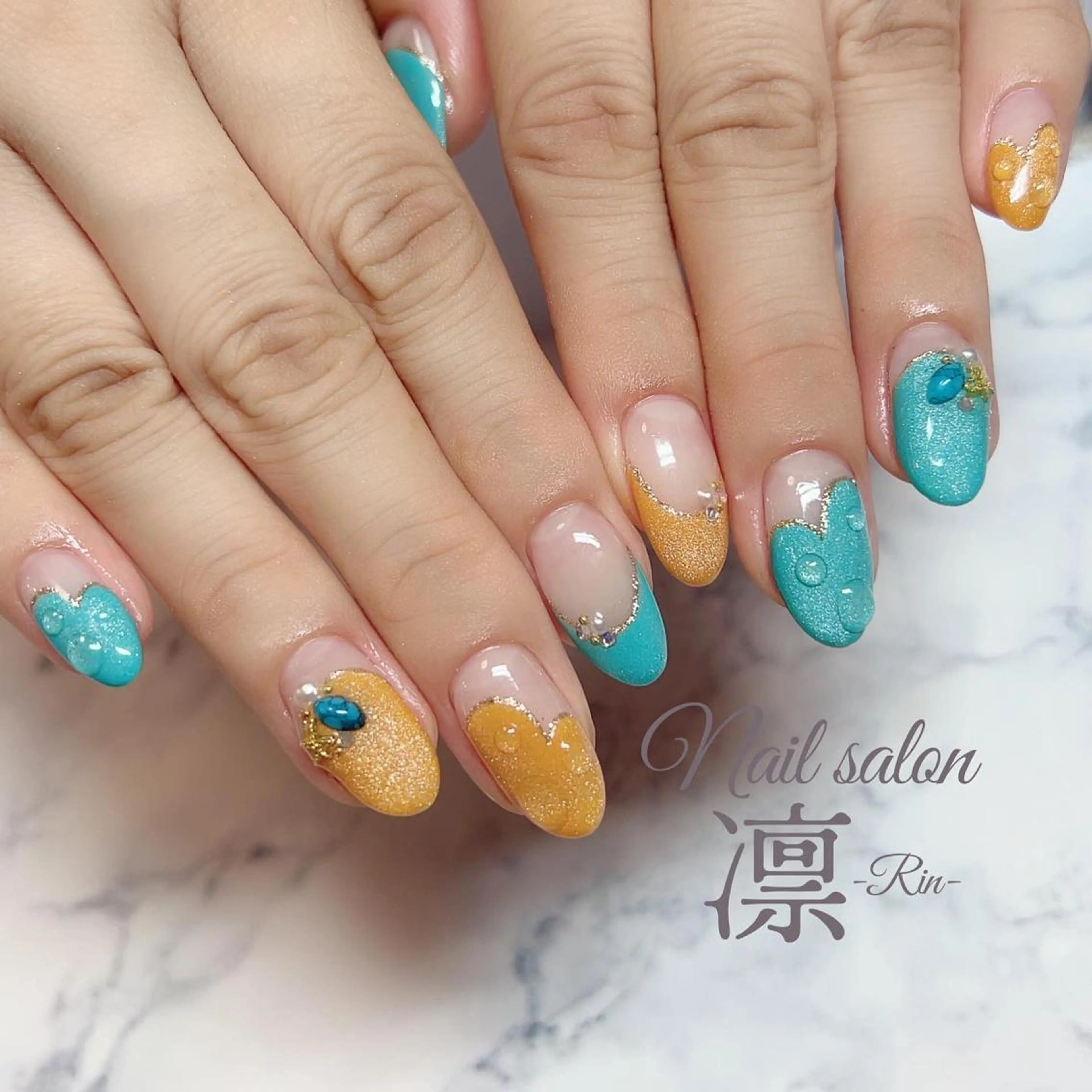 ネイル ジェルネイル private salon凛のネイルデザイン