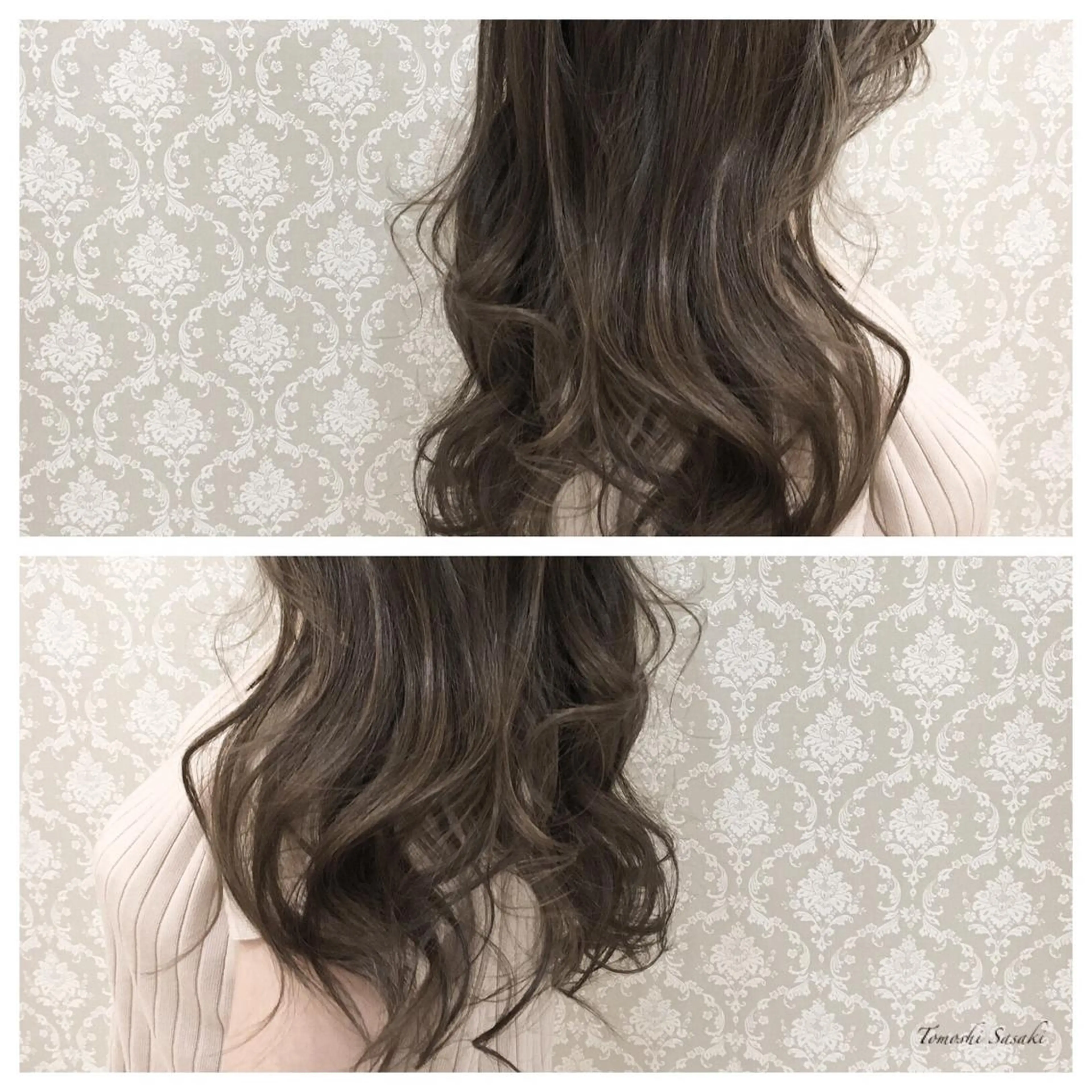 カラー アッシュ ササキ トモシのヘアスタイル