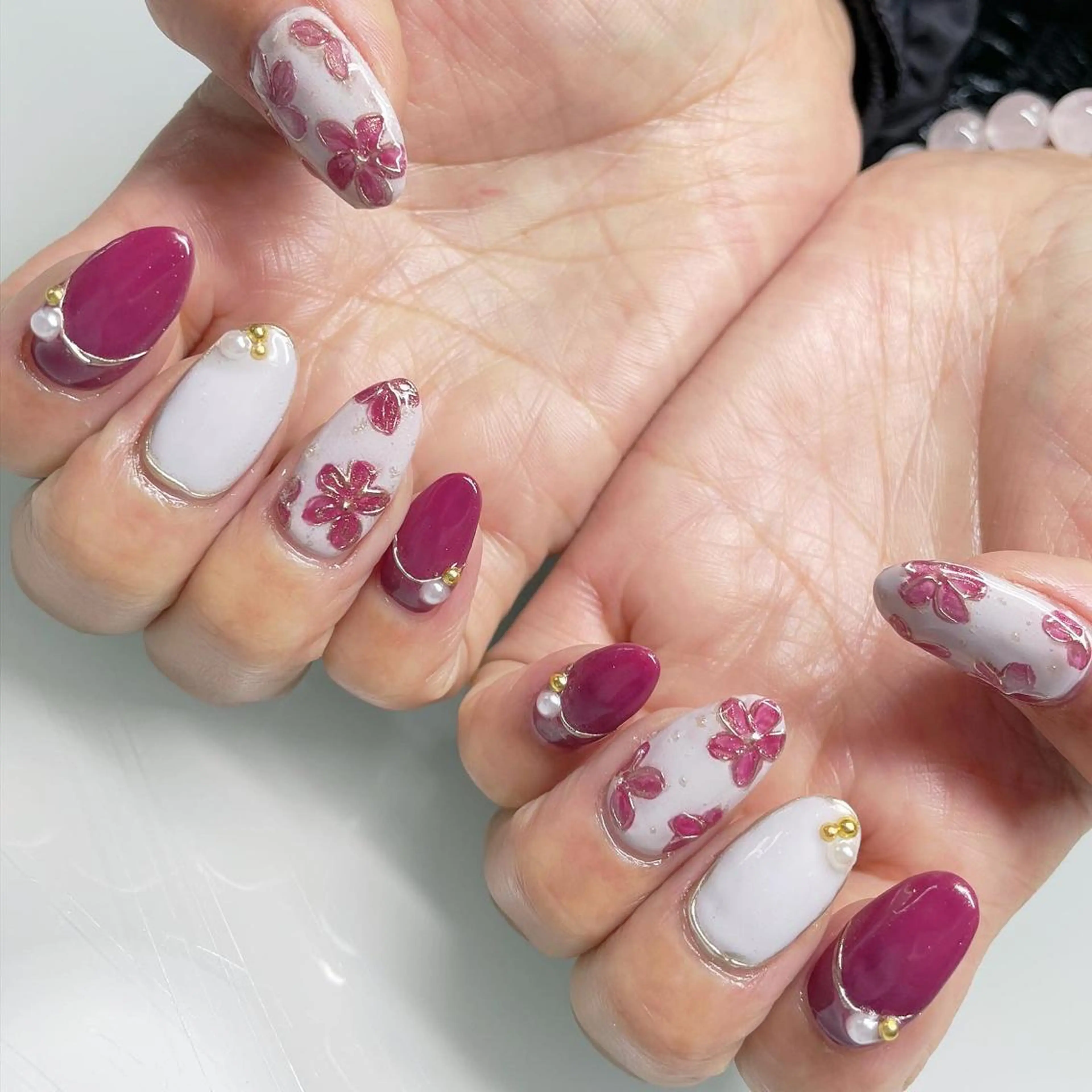 ネイル 加瀬 アンジェリーのネイルデザイン