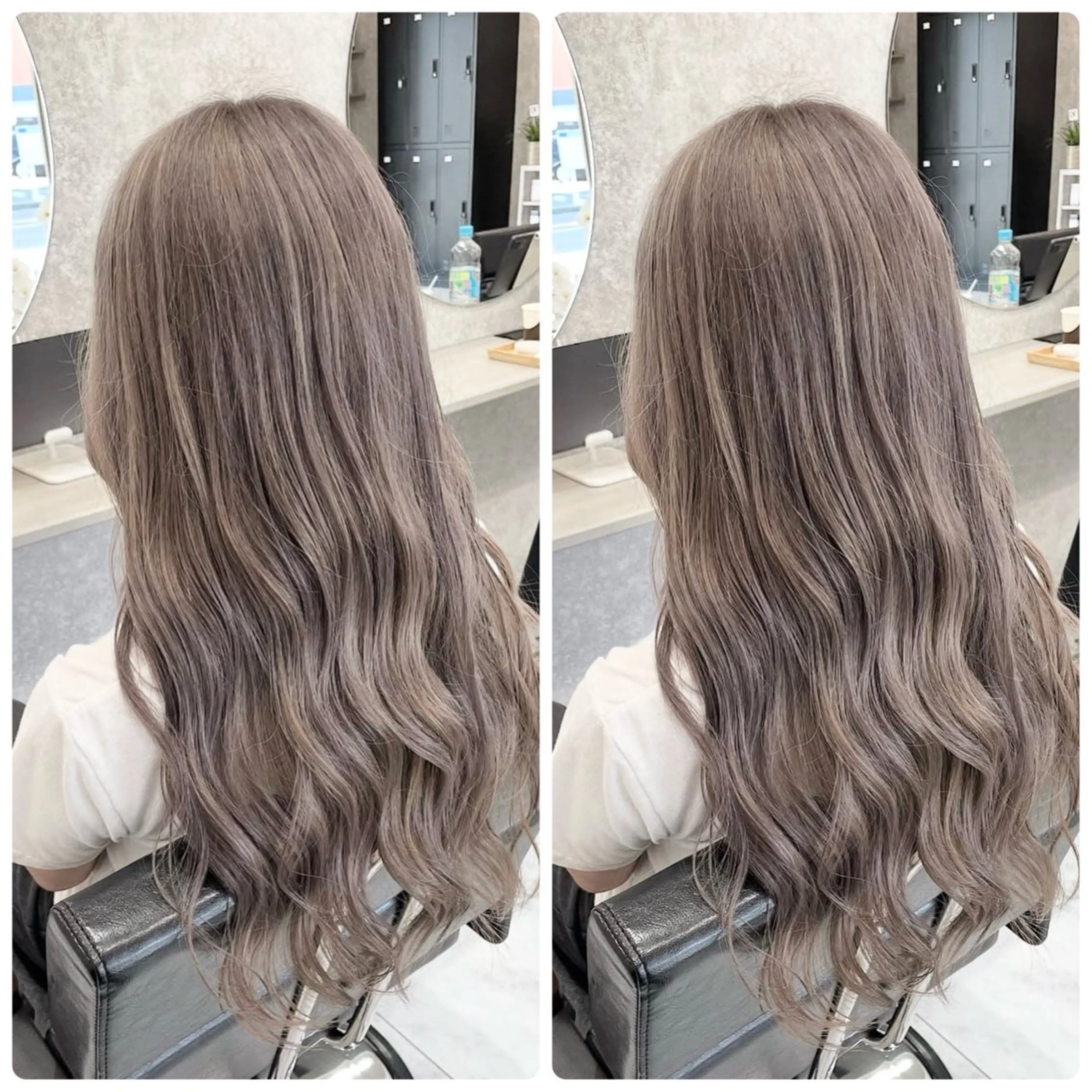 ロング 🦋ハイトーン🦋 石山 希理🦋のヘアスタイル