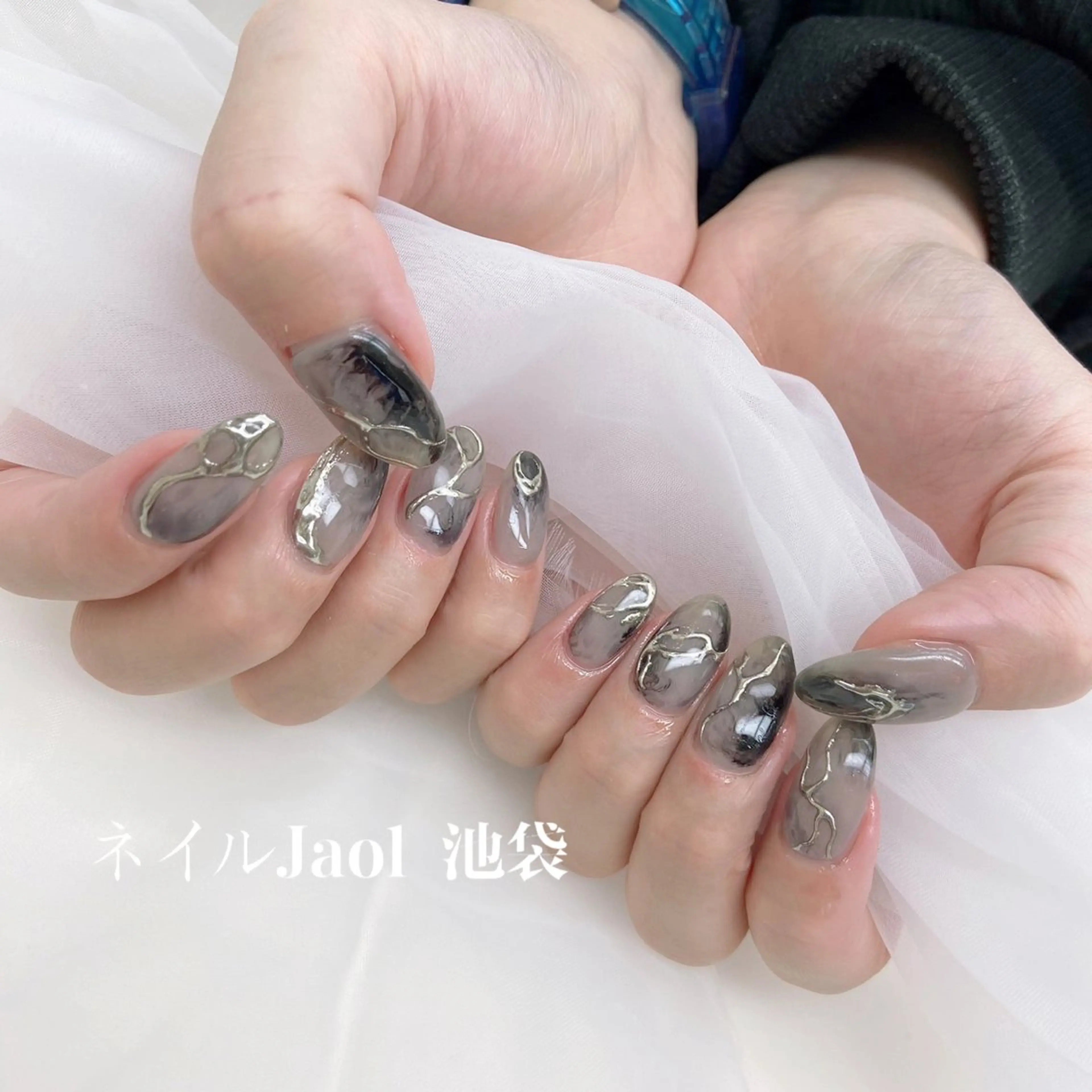 ミディアム nail jaol池袋店所属・ネイルJaol 池袋のネイルデザイン