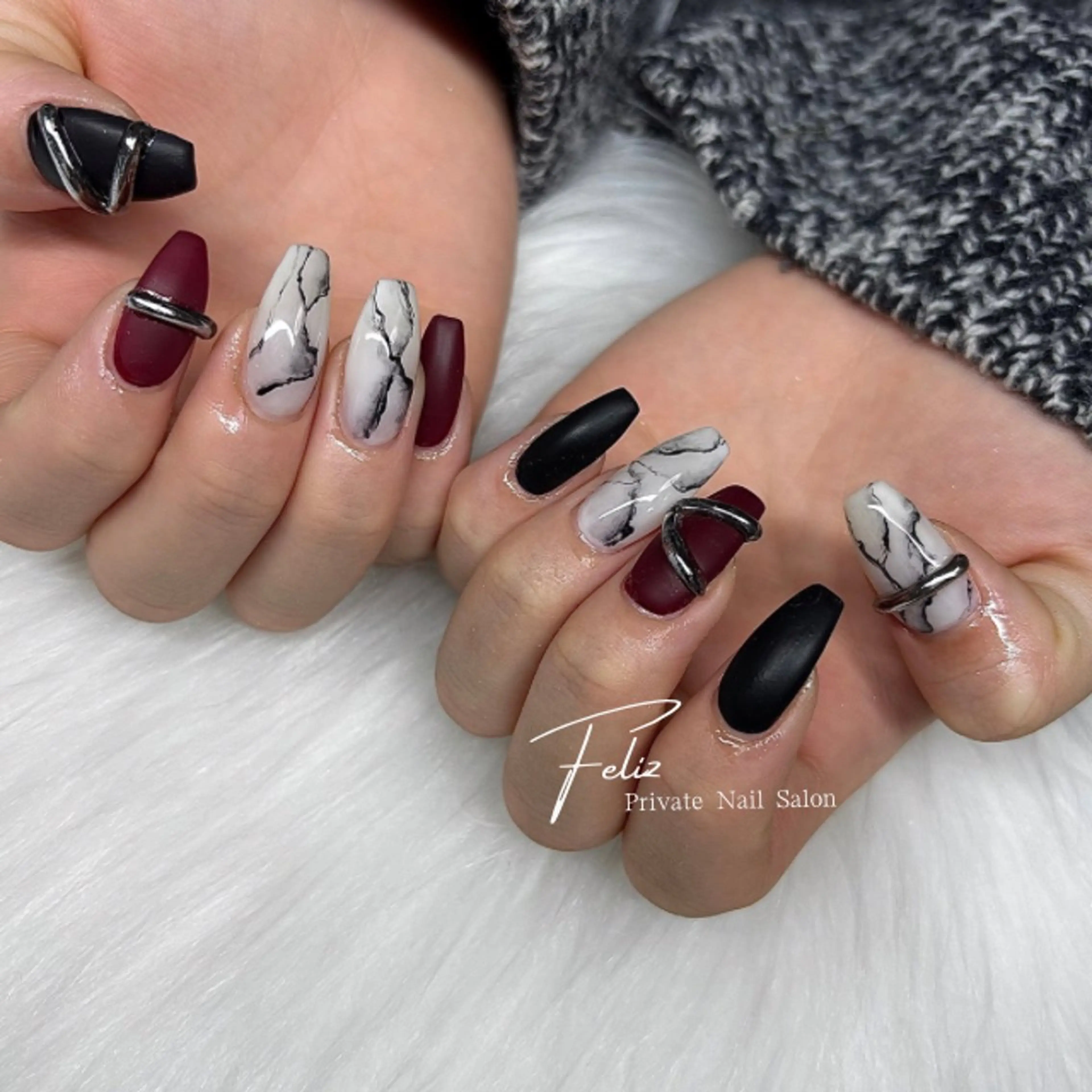 ネイル ハンドネイル ハンドケア Feliz所属・Feliz 楽しいネイルサロンのネイルデザイン