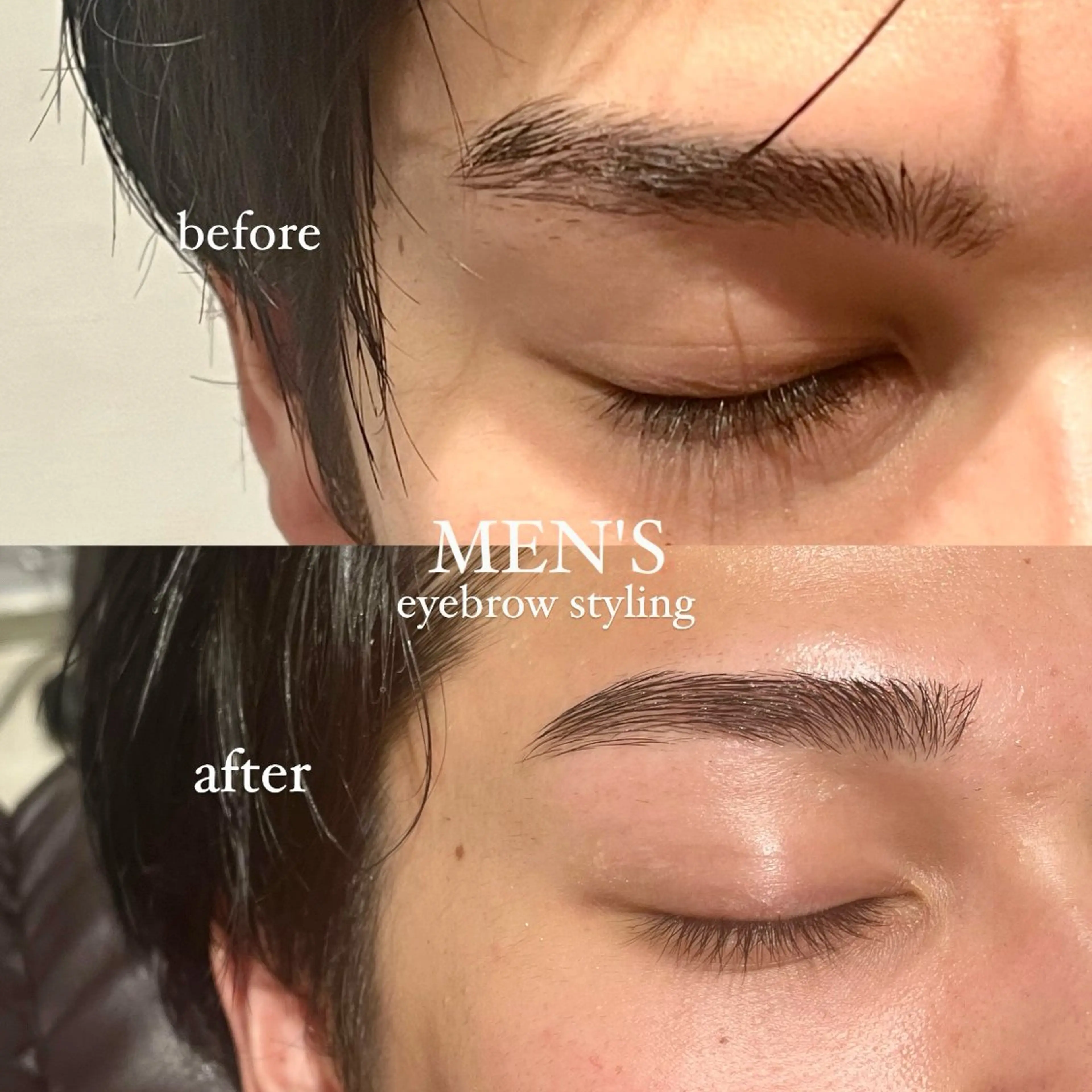 メンズ アイブロウ eyelist syuriのヘアスタイル