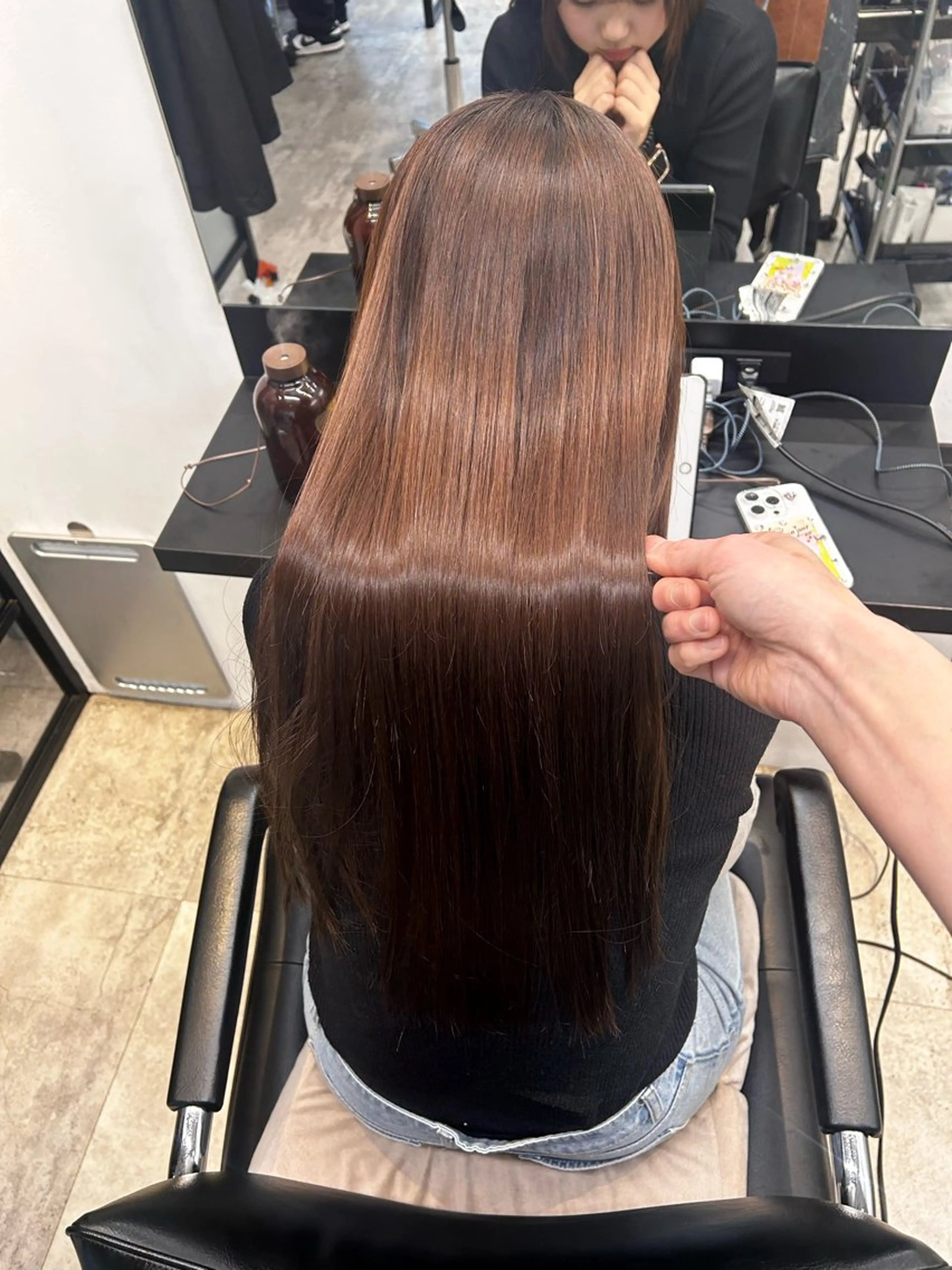 ロング 髪質改善 トリートメント 縮毛矯正 トリートメント salowin 原宿店所属・髪質改善ULTOWA 縮毛矯正モリムラのその他イメージ