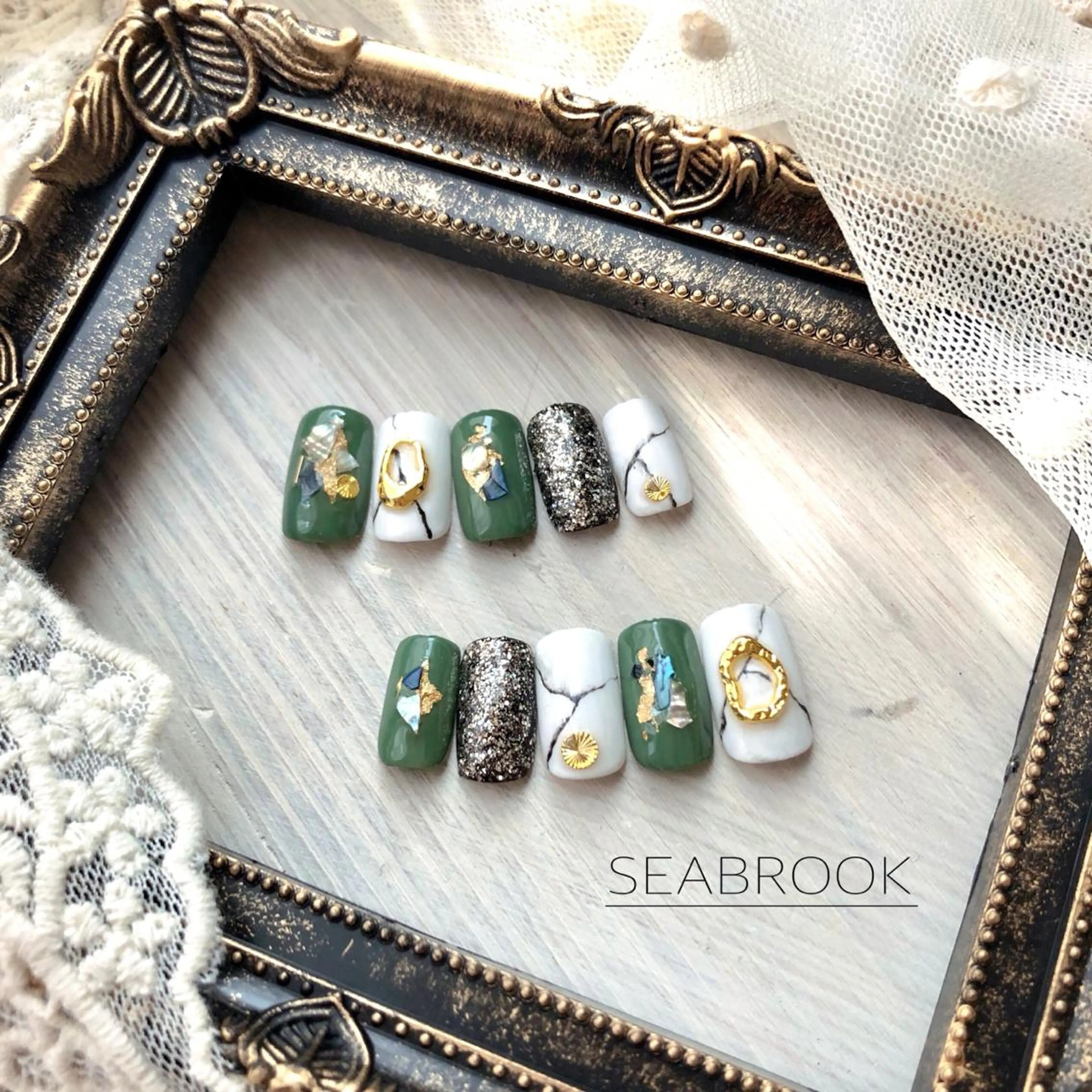 ご新規様オーダーネイル他店オフ込み4500円💎※土日祝は駐車場がございません🙇♀️の写真