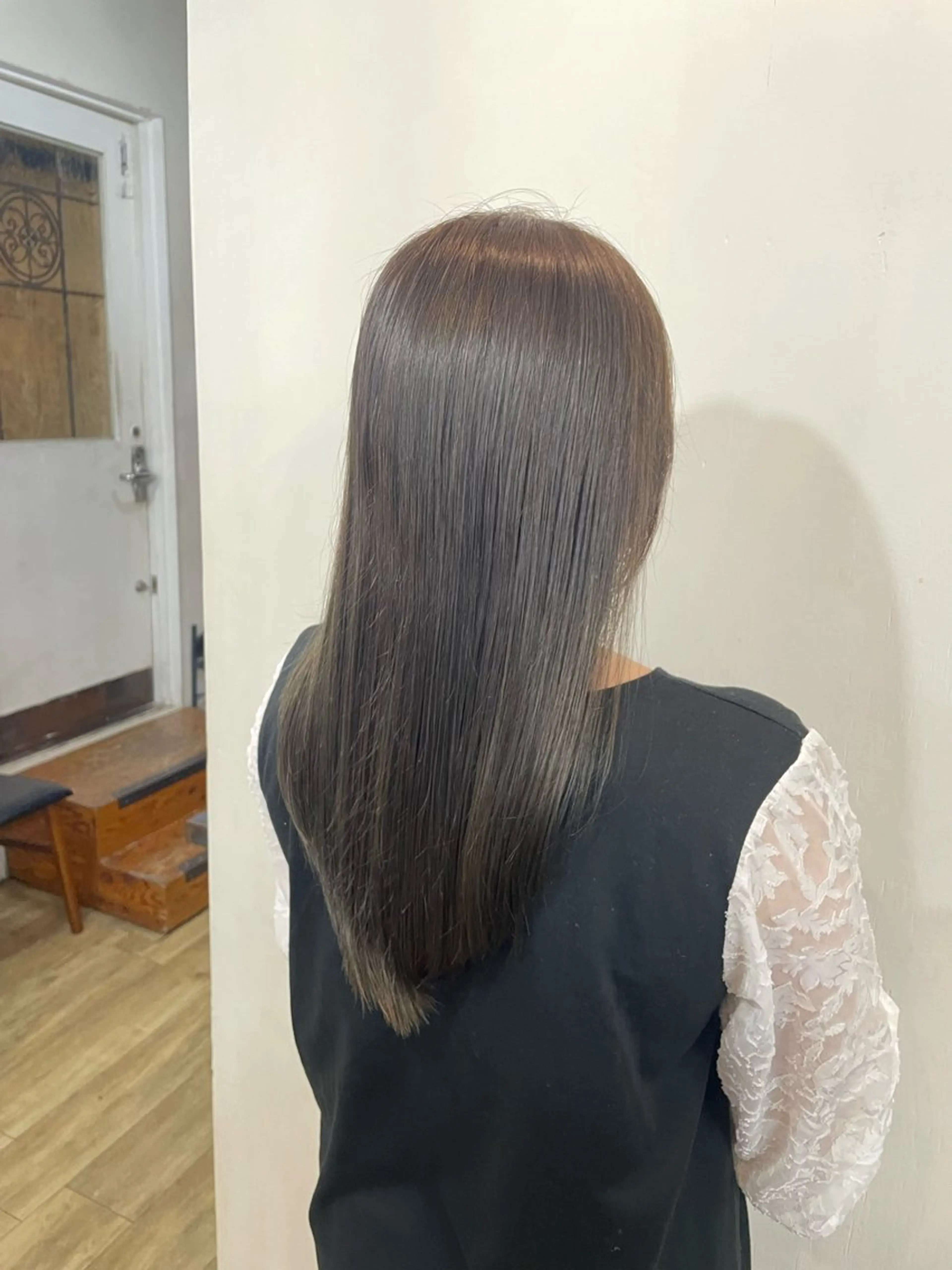 🦋当日限定🦋【人気No.1✨】ブリーチなしワンカラー+3stepトリートメントの写真