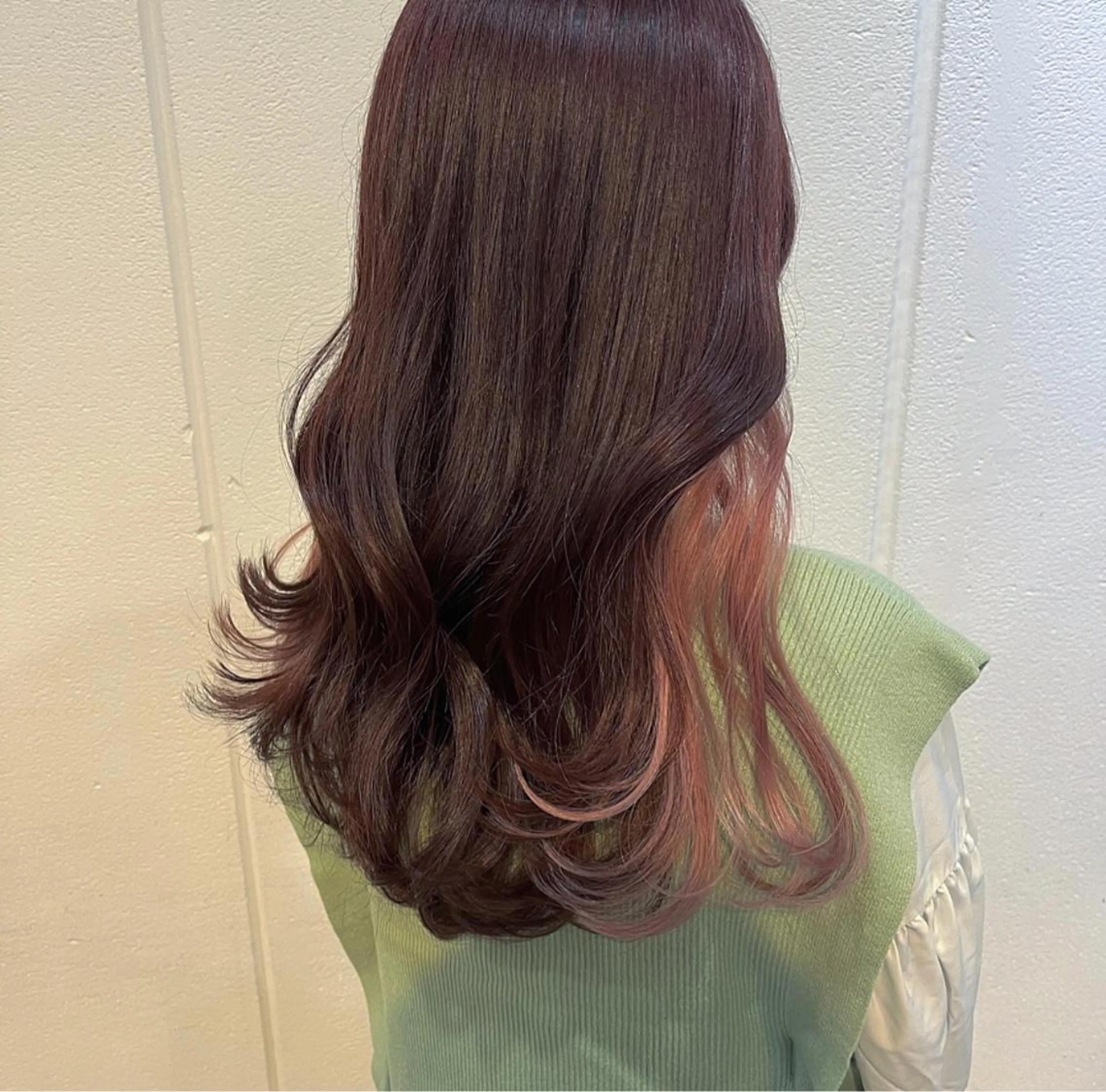 ロング カラー Lolonois梅田 /Okazaki:)のヘアスタイル