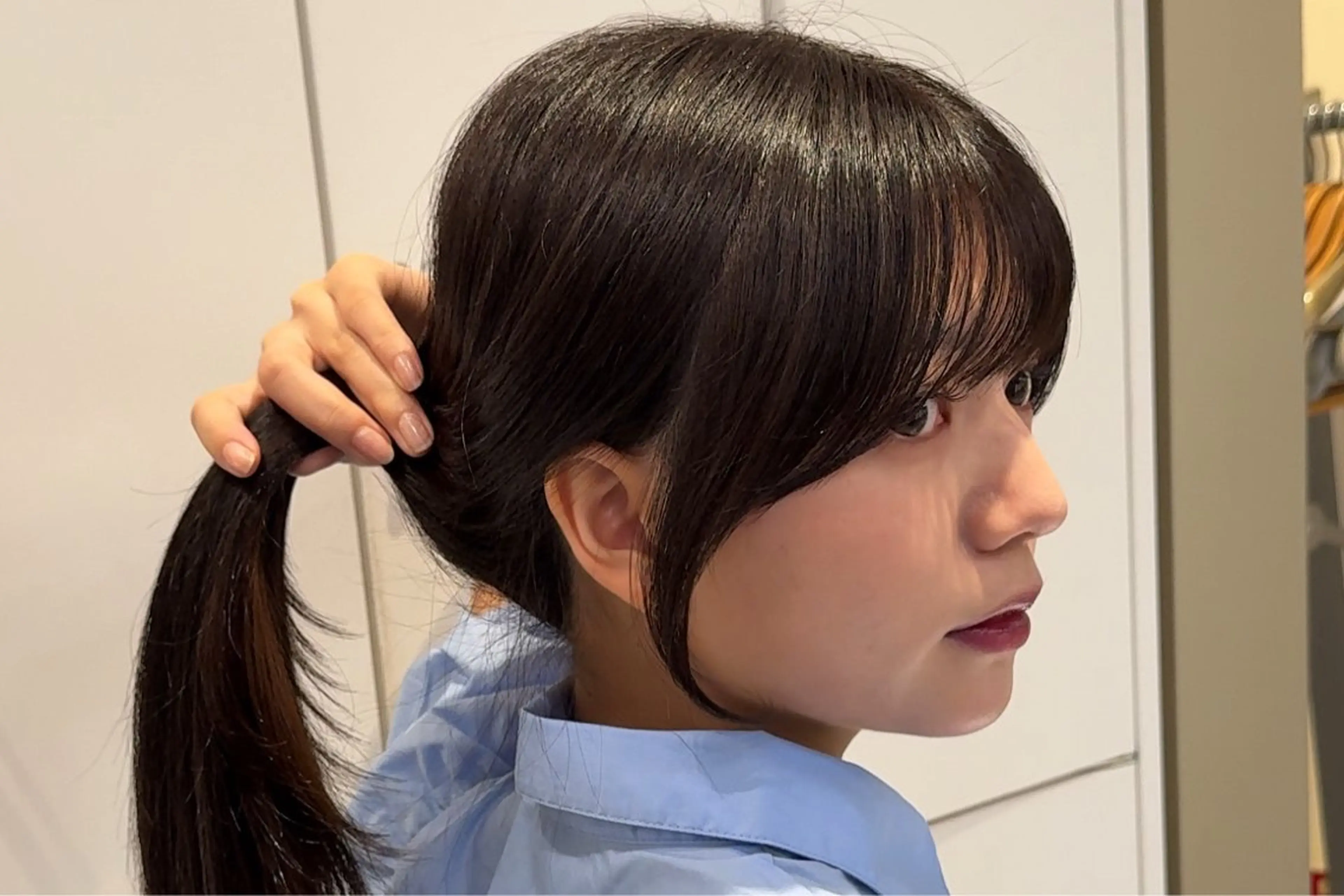 ロング 似合わせカット 小顔カット ARMONY所属・レイヤー/韓国風/ TAIGAのヘアスタイル