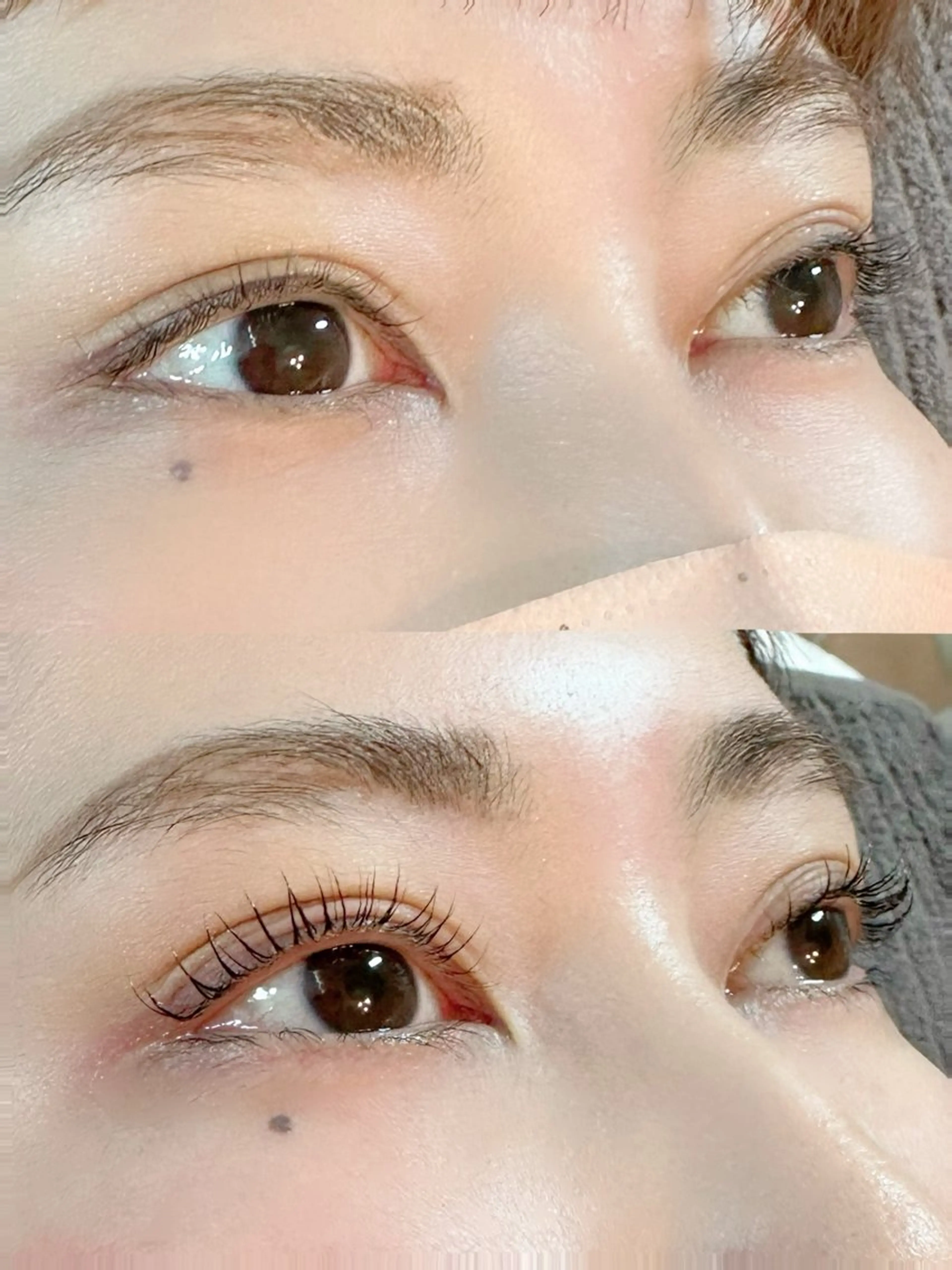 まつ毛パーマ▷▷▷ブラックトリートメント付き💄(マスカラを塗った様な仕上がり、話題のマスカラパーマ👀)の写真