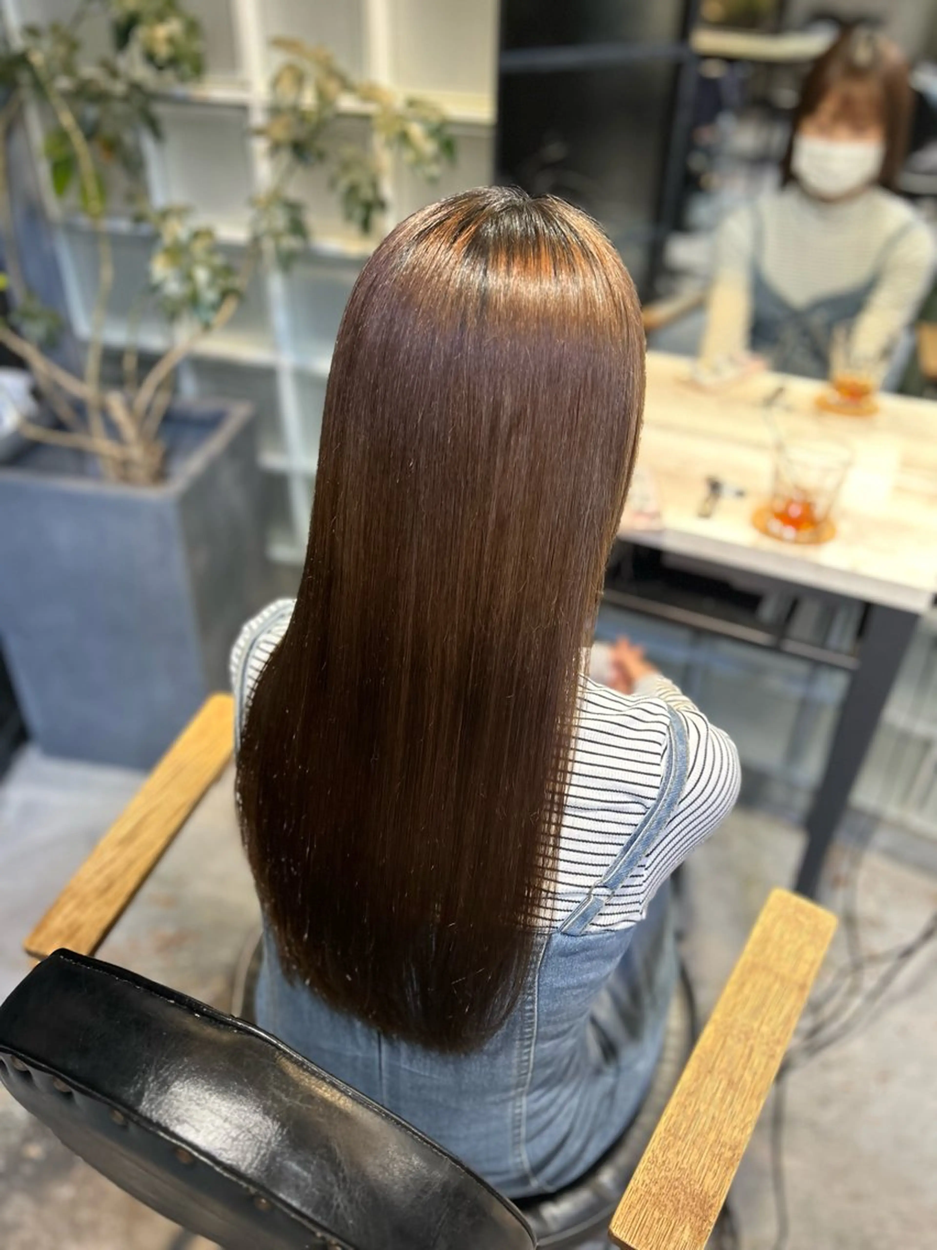 ロング 🌷ブリーチ縮毛矯正 /mina🌷のヘアスタイル