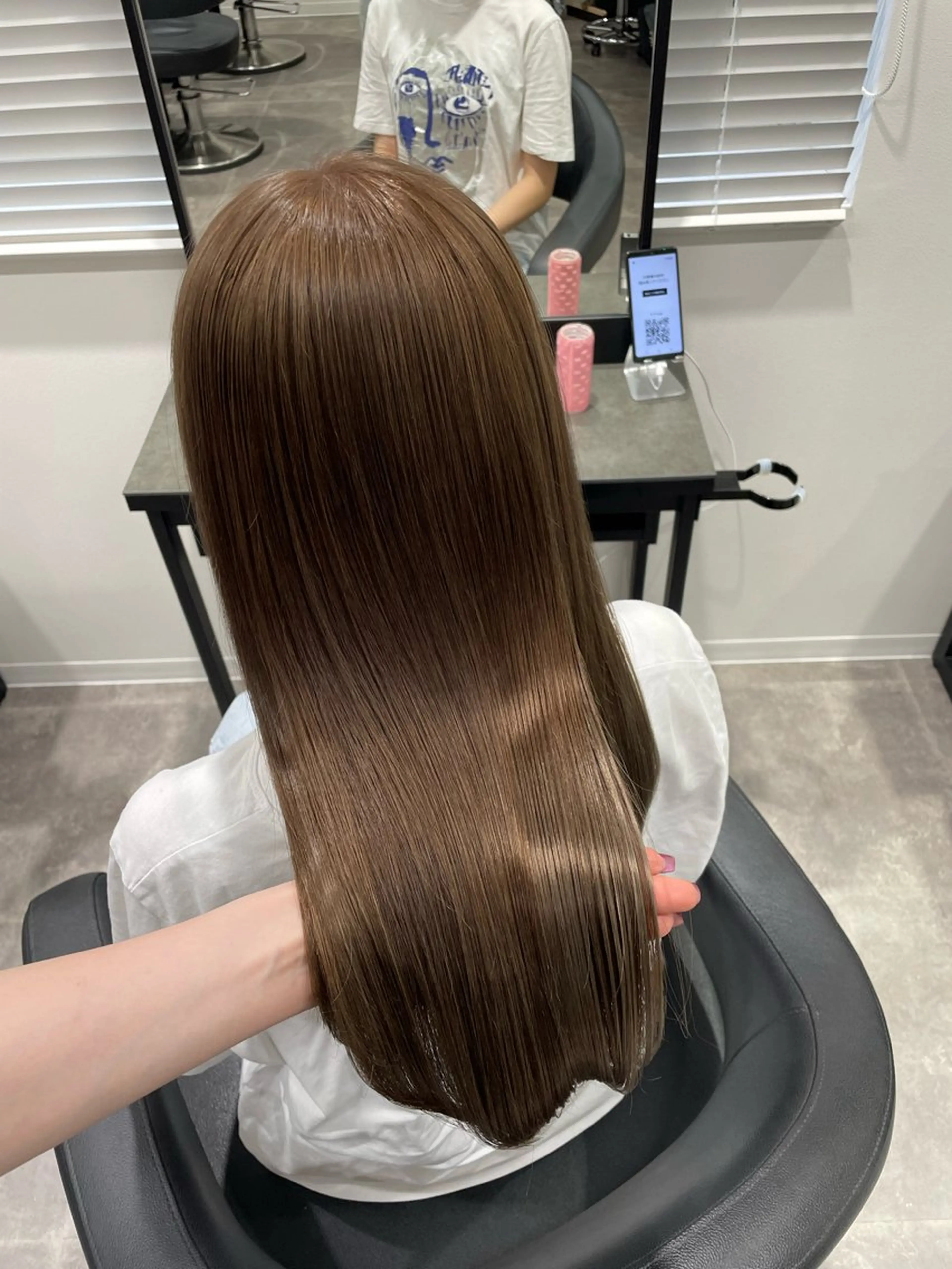 ロング カラー 🎀暖色/ラベンダー /paru🤍のヘアスタイル