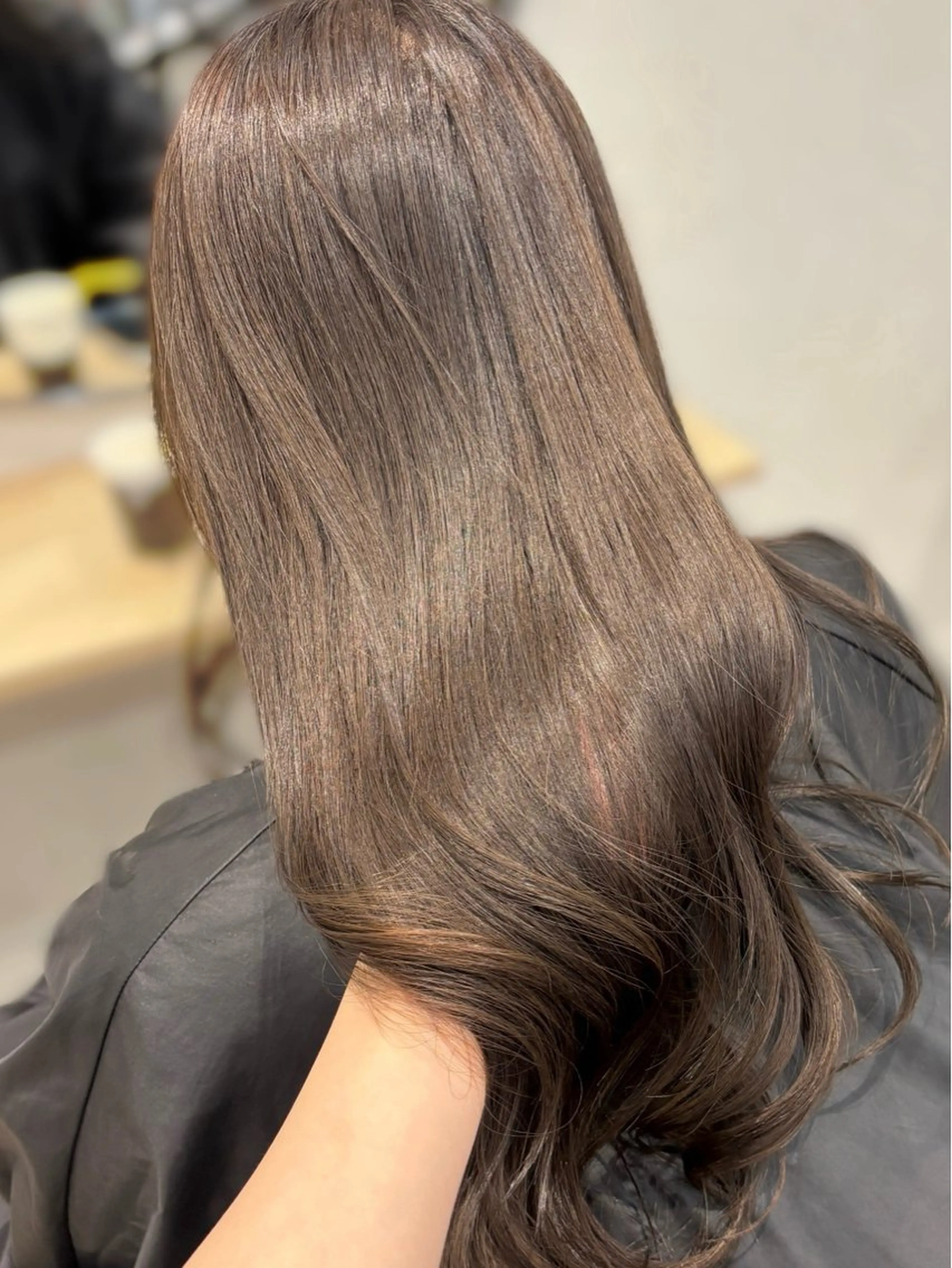 ロング カラー 透明感カラー カット ヘアカラー トリートメント CHAINON×FeM#所属・名駅/sHiHo/透 明感カラー✨🎀/のヘアスタイル