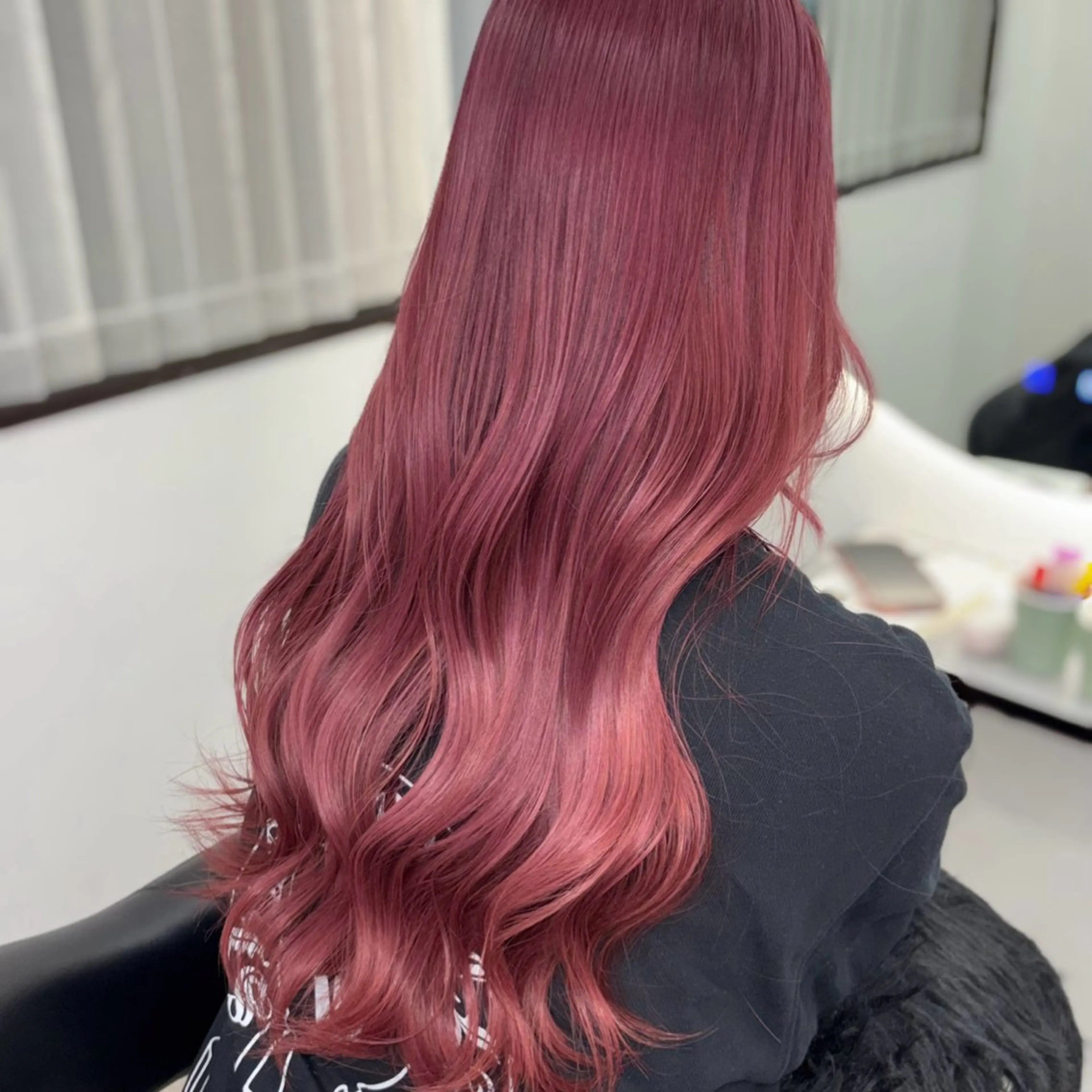 ロング カラー ヘアカラー Ren. 🦋デザインカラーのヘアスタイル