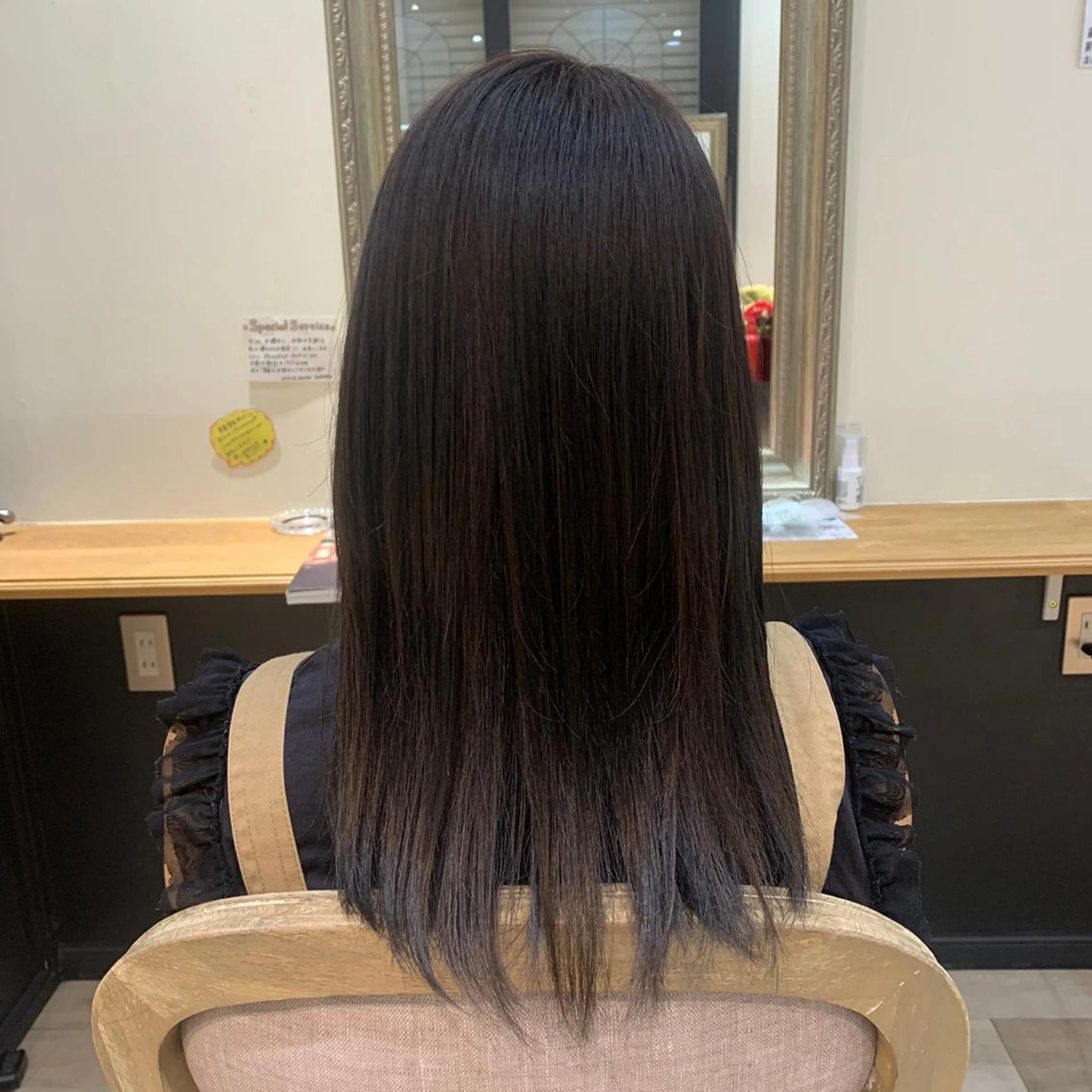 ロング カラー ブルーカラー ブルージュ オレンジ 艶髪レイヤー上田 紗也🇰🇷💗のヘアスタイル