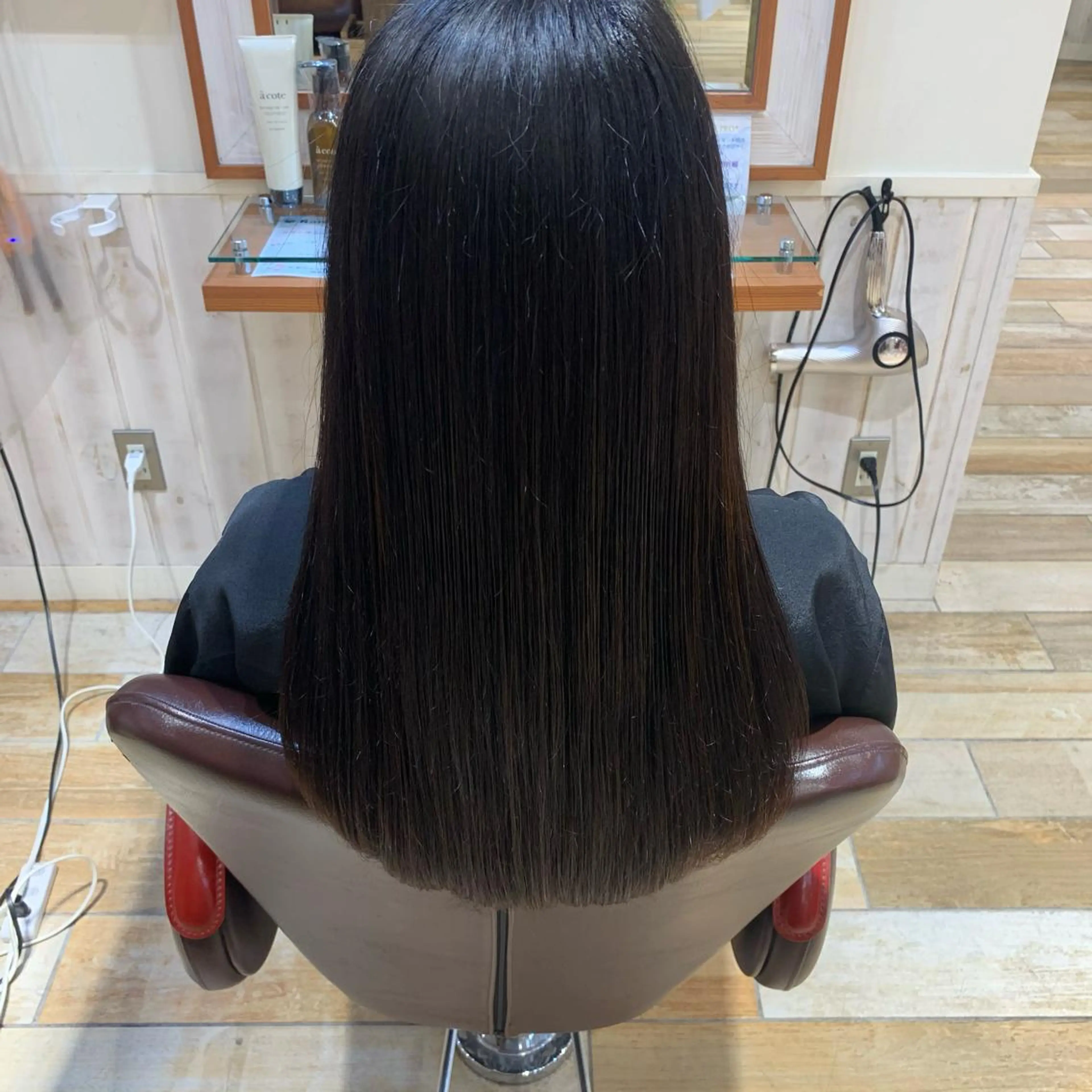 ロング カット トリートメント ボブ/美髪矯正 /佐藤　奈巳のヘアスタイル