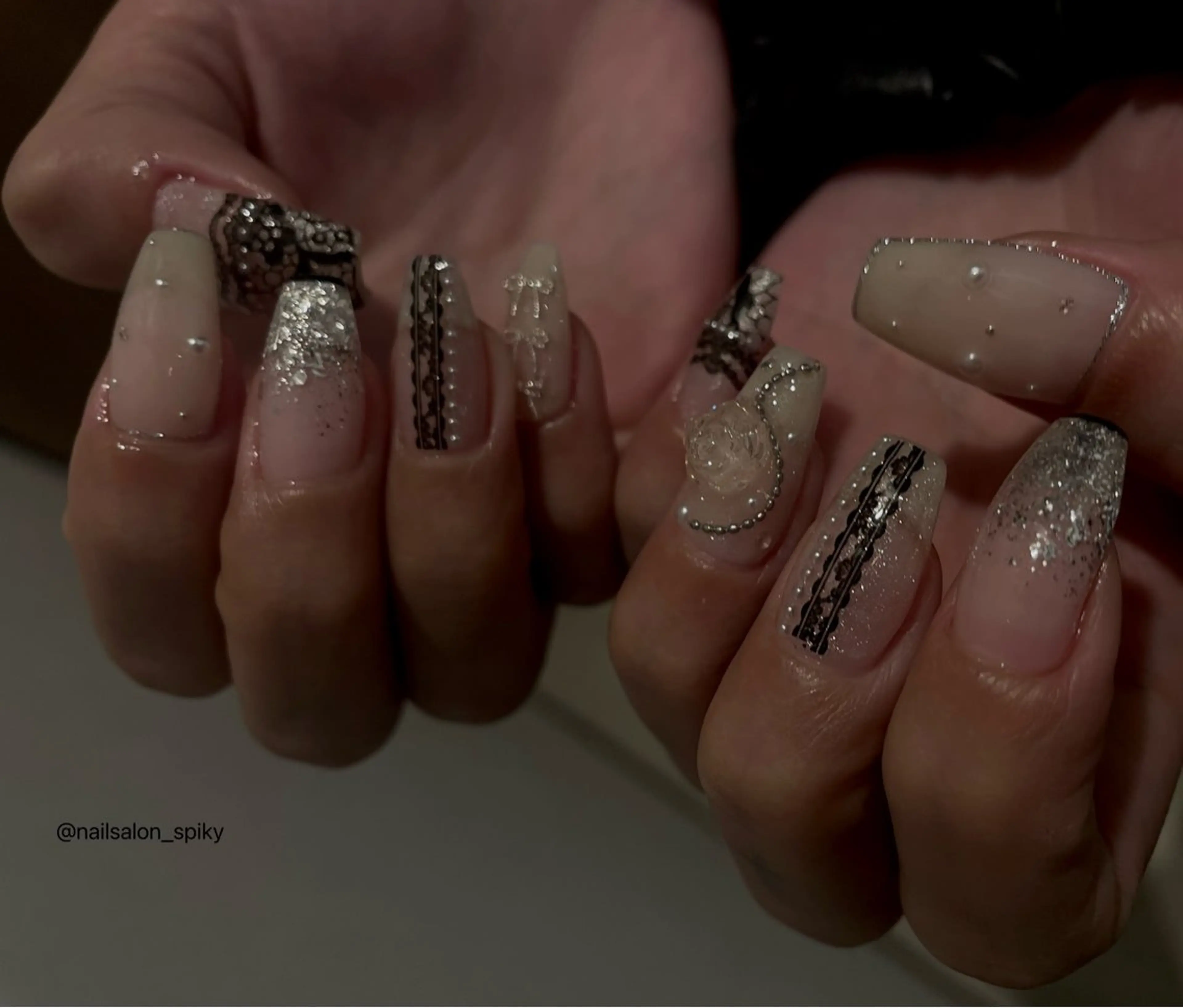 ネイル Spiky とうげ ふうかのネイルデザイン