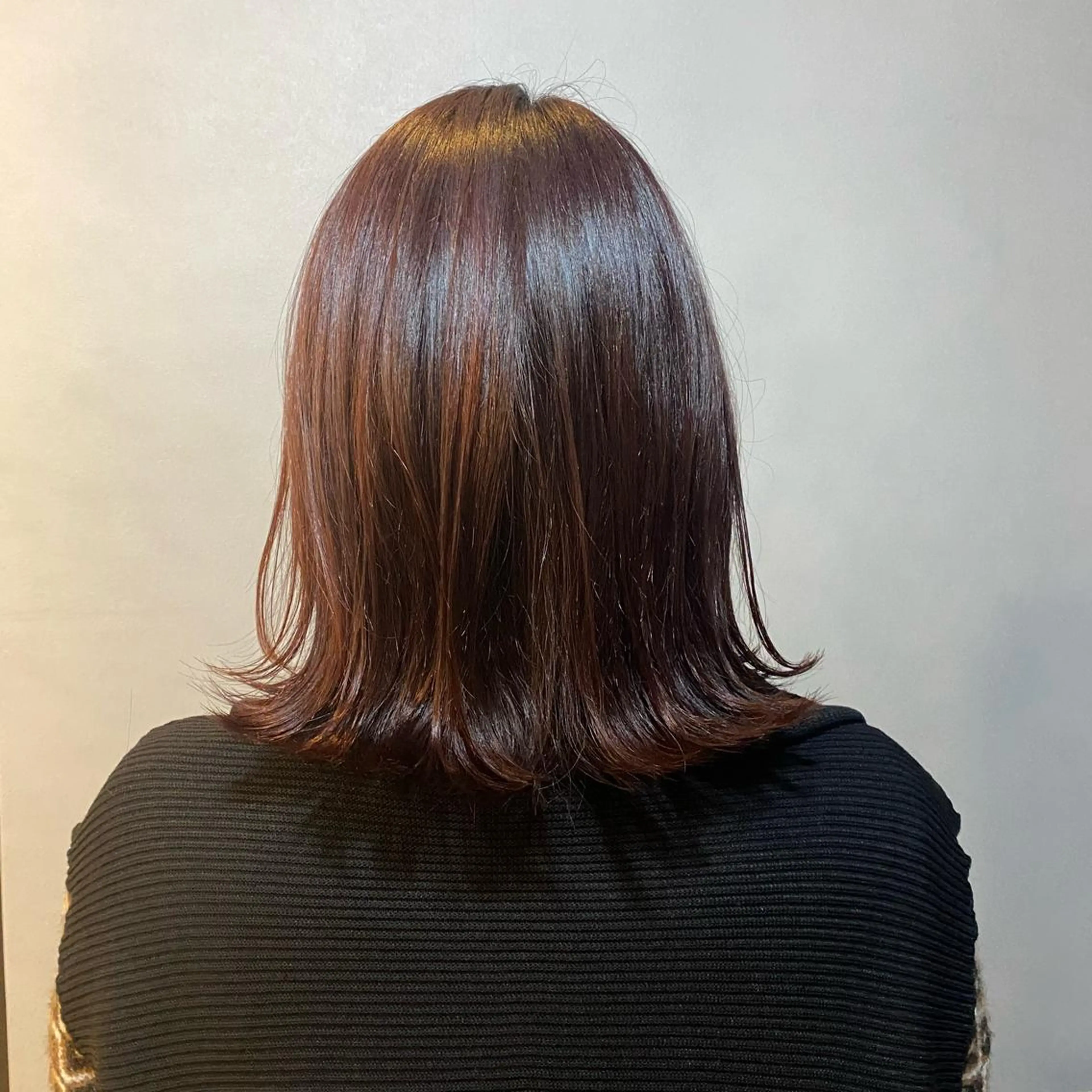 ミディアム パーマ カット ヘアカラー トリートメント 🪐SOURCE 塚口　シマブクロ🪐のヘアスタイル