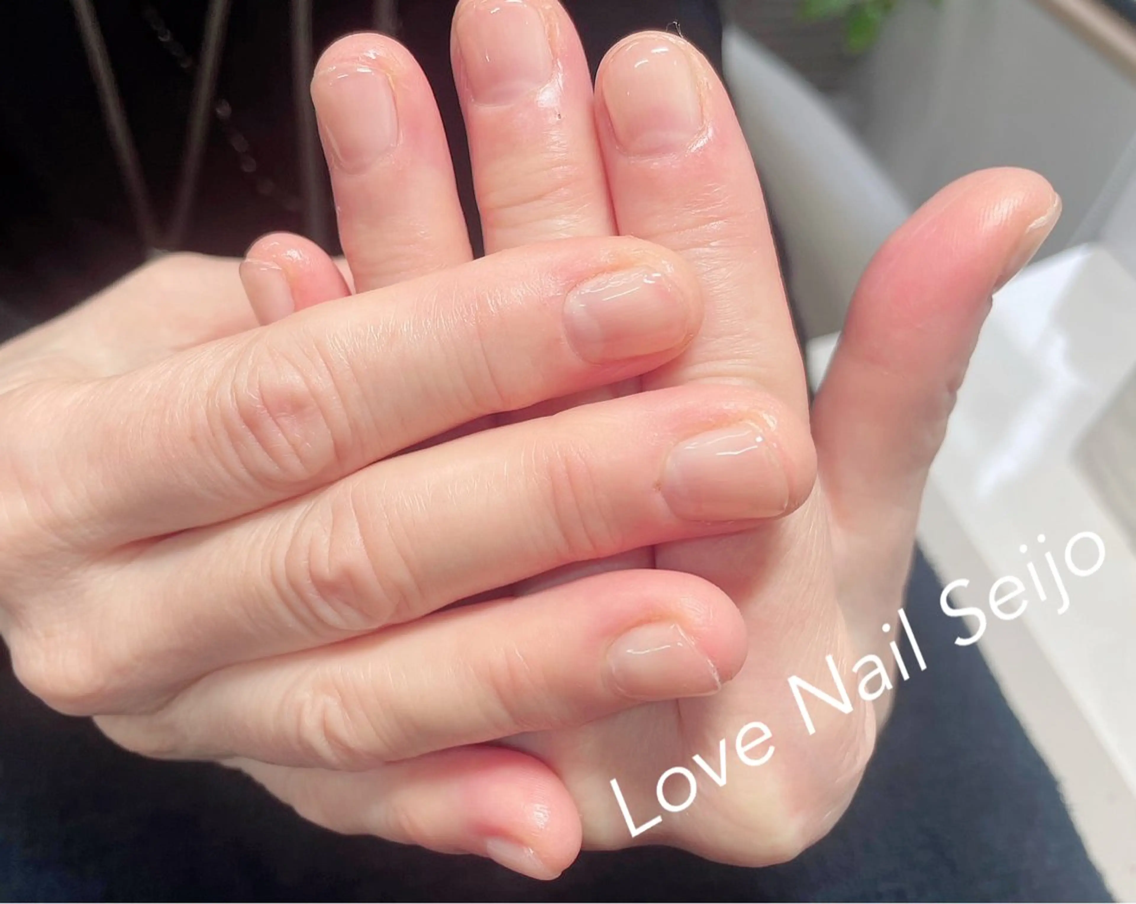 ネイル クリアネイル ジェルネイル LoveNail成城店所属・ラブネイル成城店 Kazuのネイルデザイン