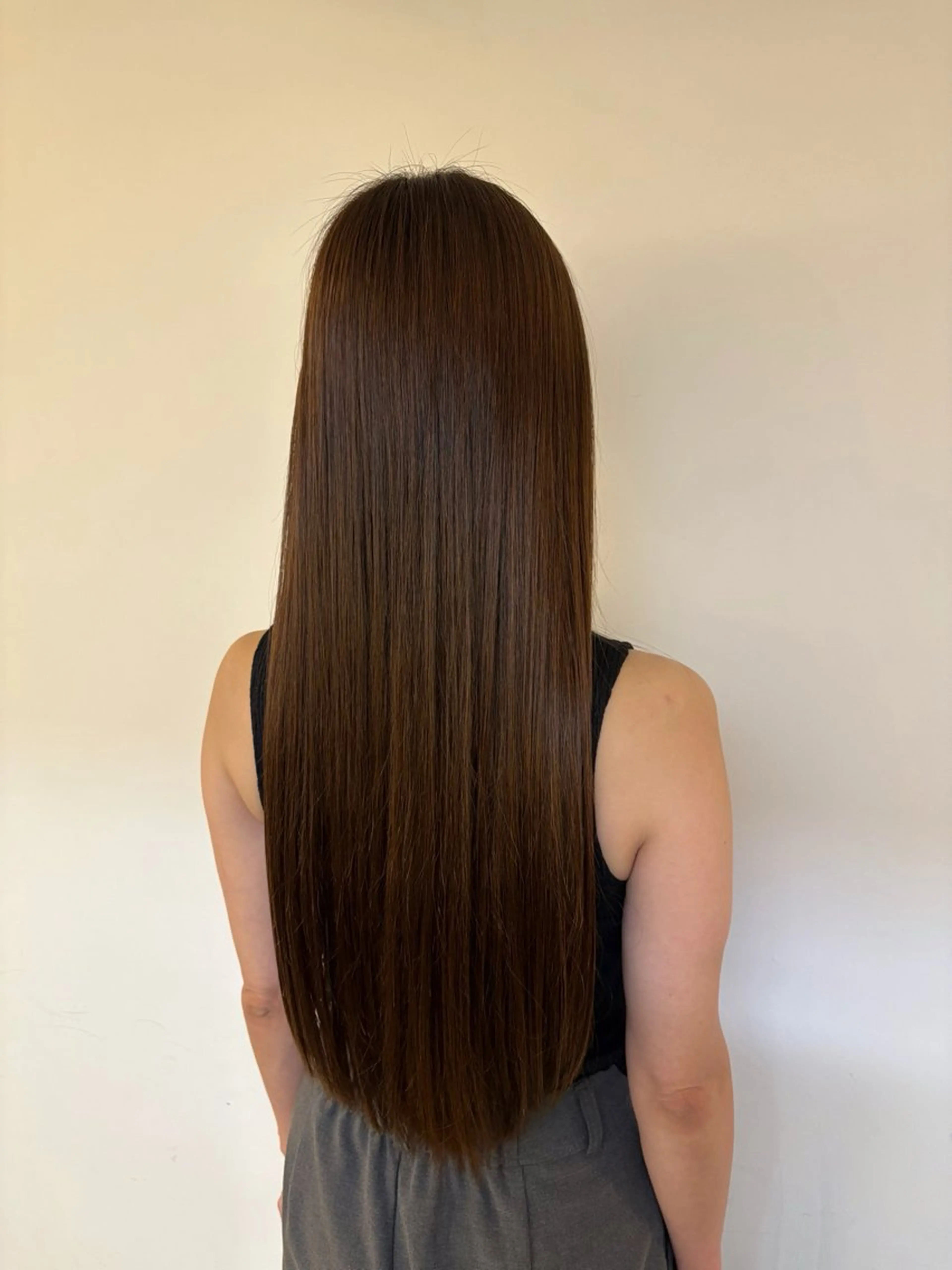 ロング 酸性ストレート ルプラボウ/豊川/ レイヤー/サクラのヘアスタイル