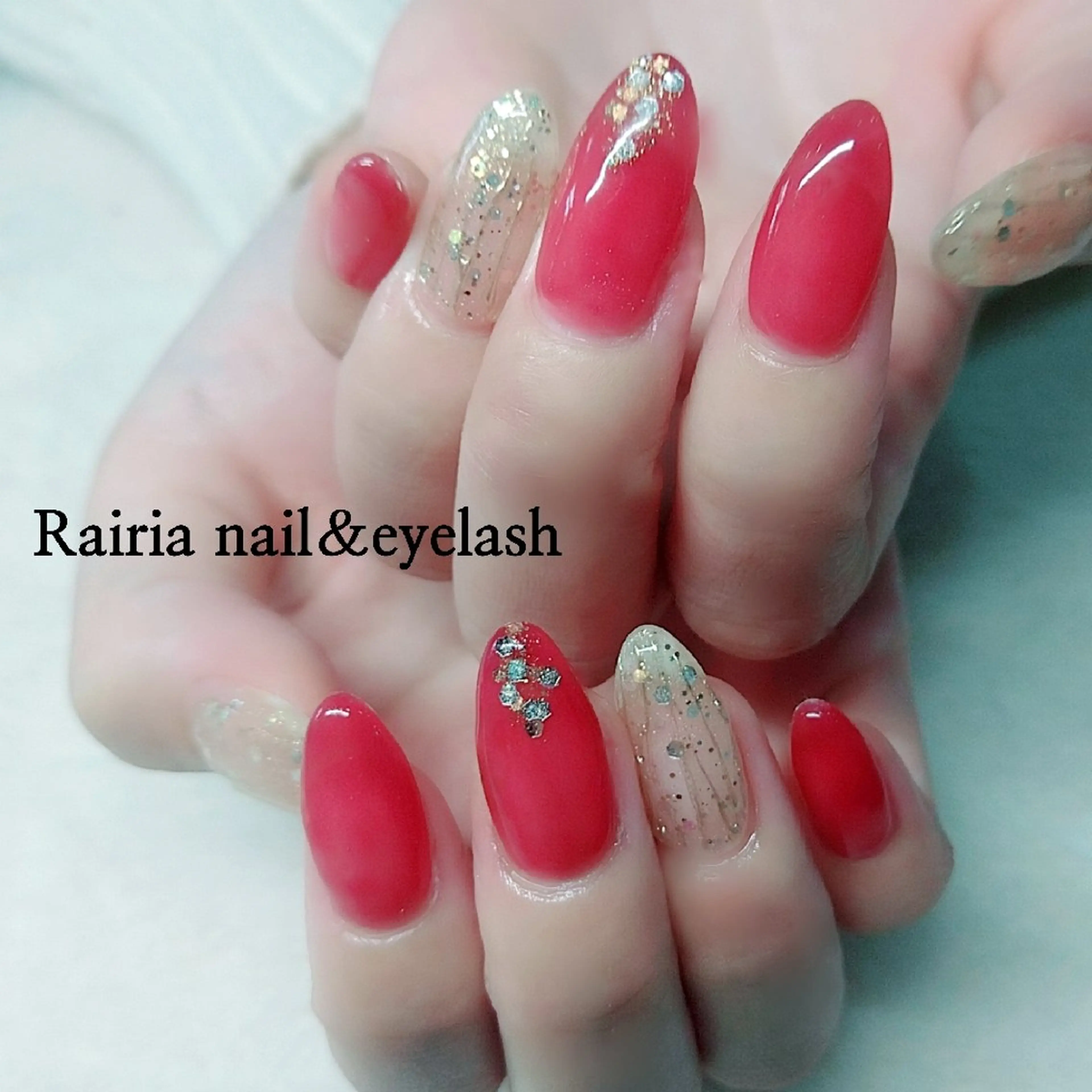 ネイル 持ち込み ハンドネイル Rairia nail&eyelash小岩店所属・Rairianail 小岩店のネイルデザイン