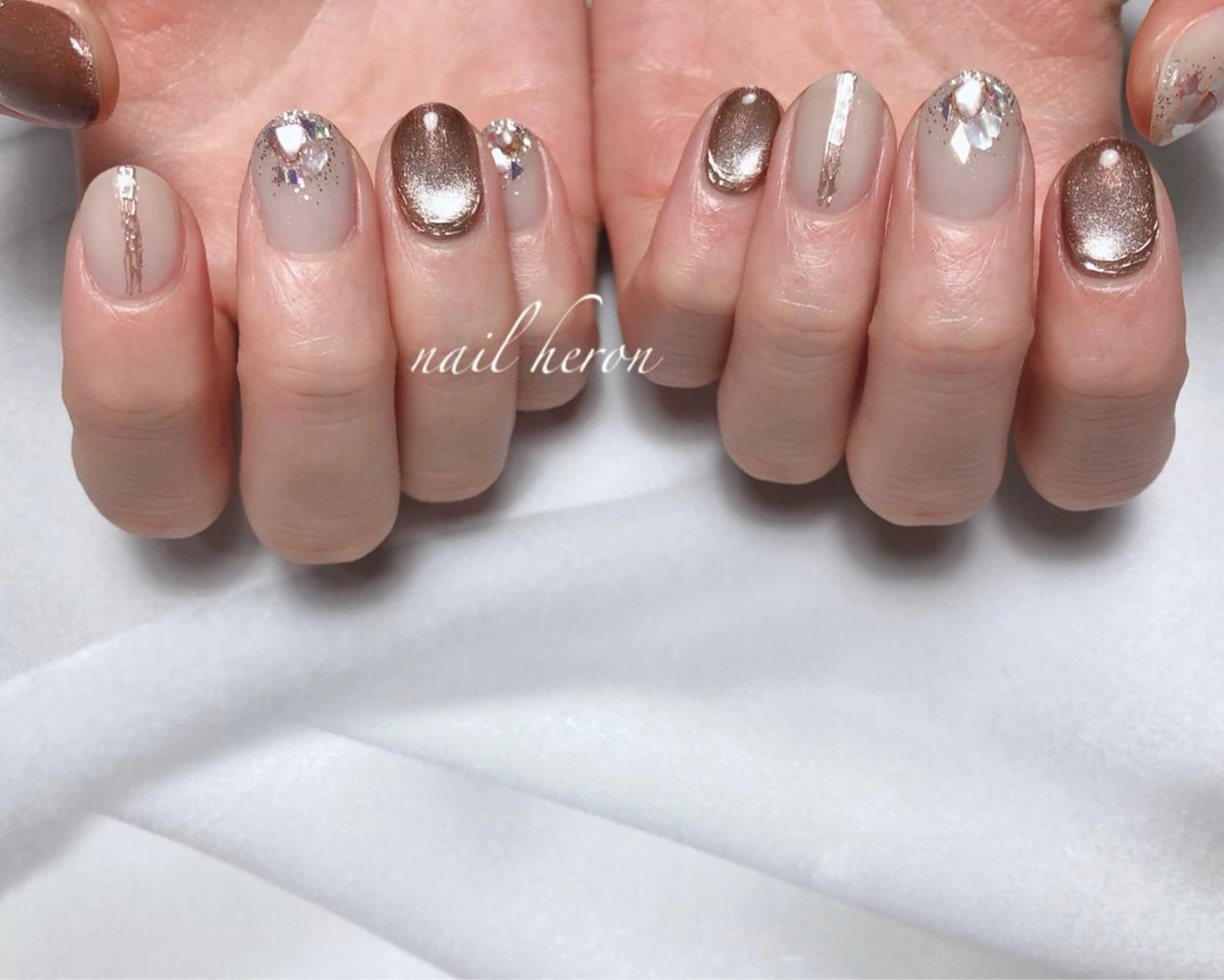 ネイル ハンドネイル nail heron所属・saki_ nail heronのネイルデザイン