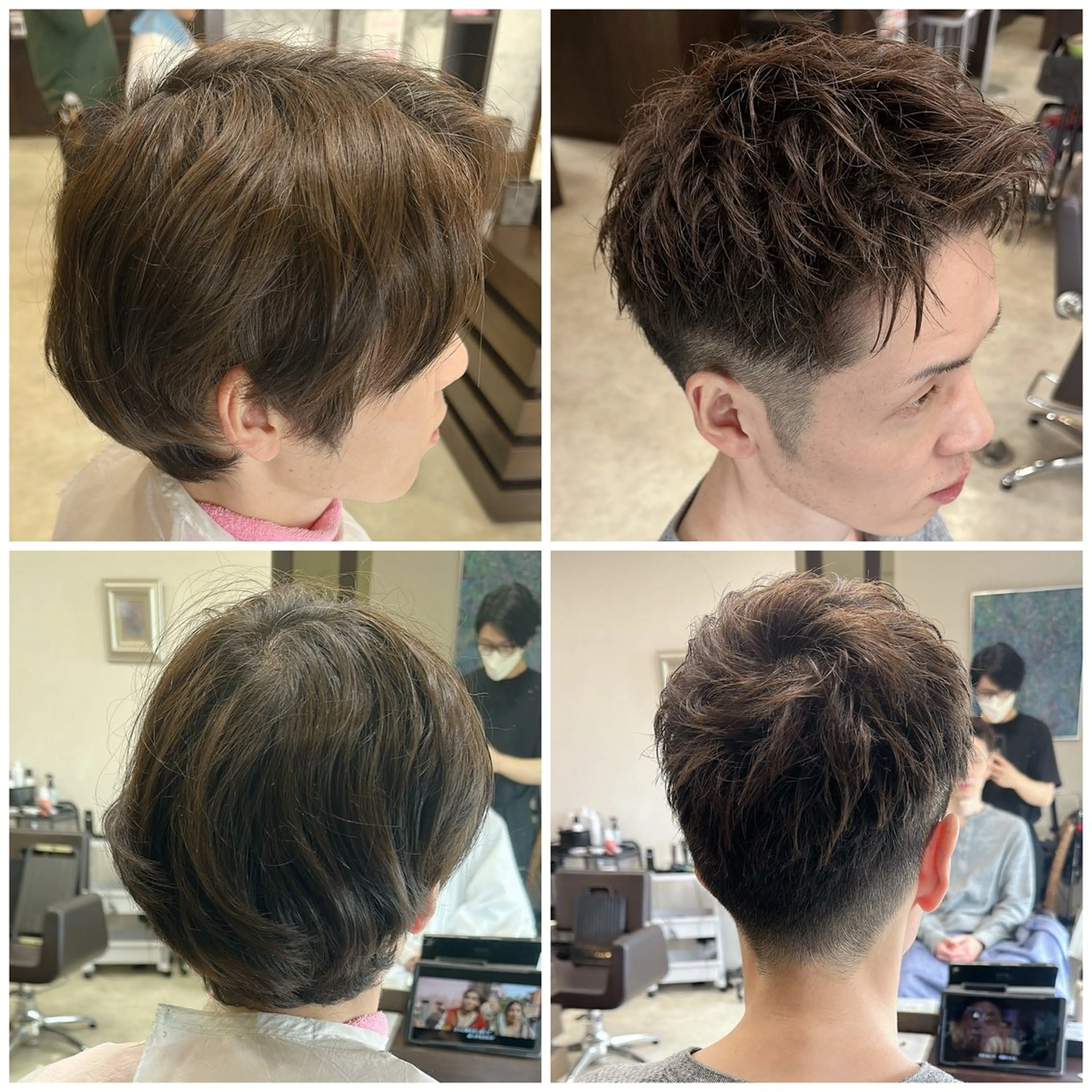 ショート メンズ 中島 剛のヘアスタイル