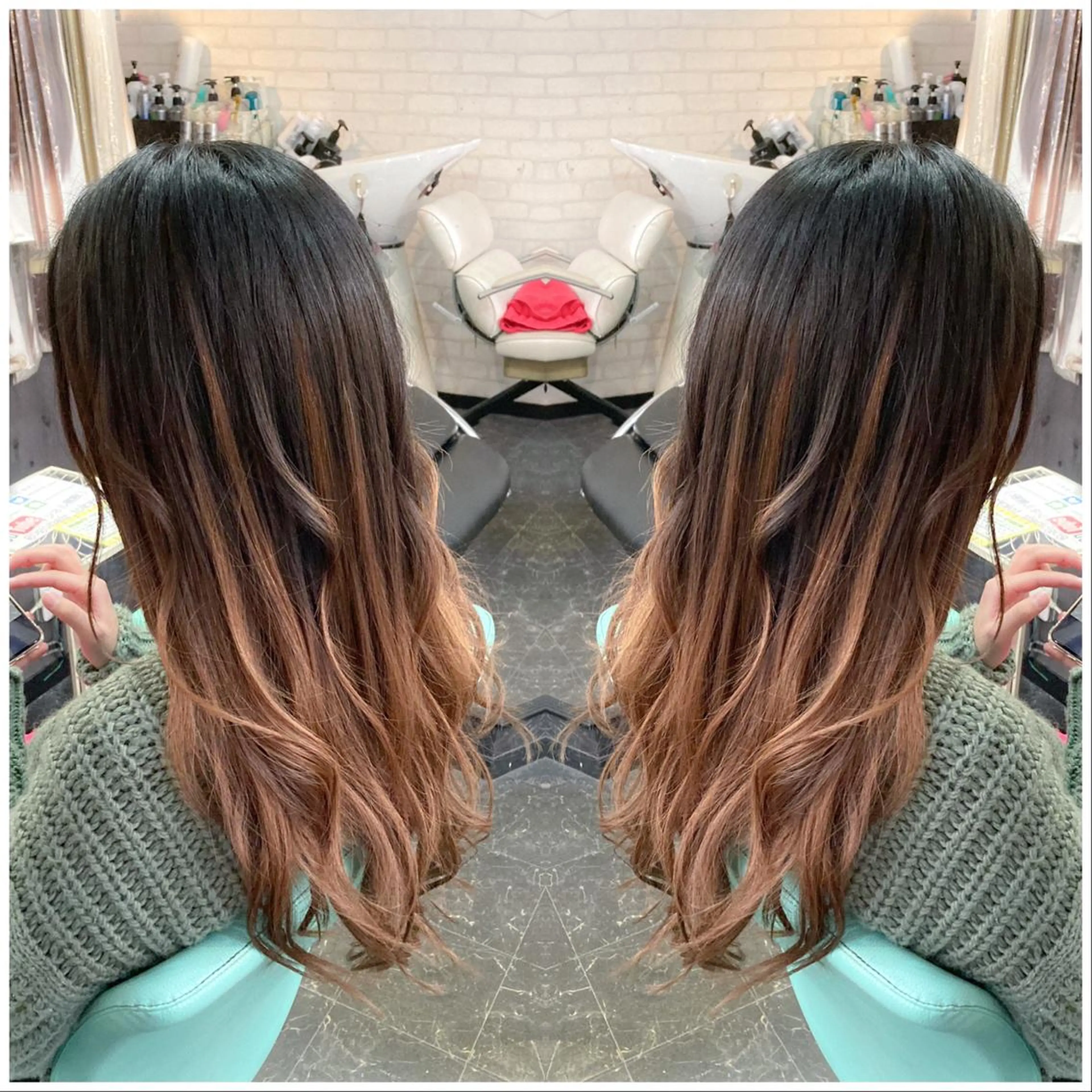 ロング Kimura Shinyaのヘアスタイル