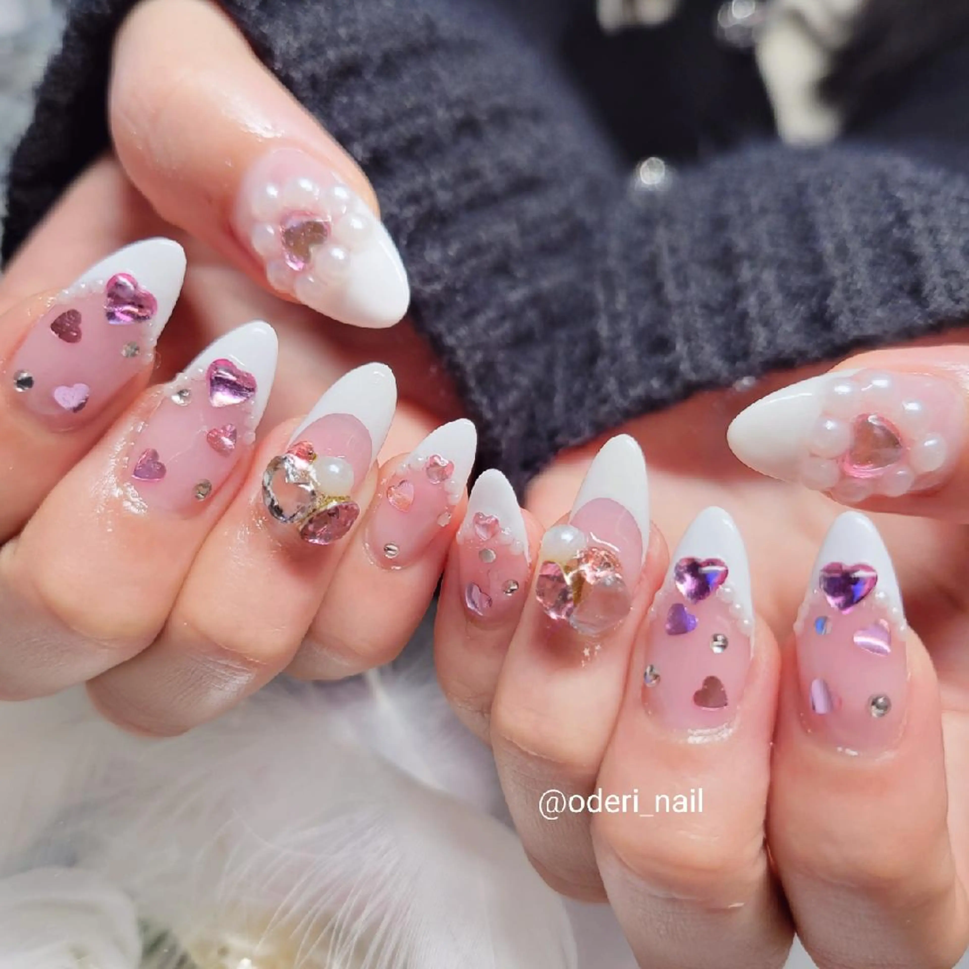 ネイル アートネイル ジェルネイル おで@ oderi_nailのネイルデザイン