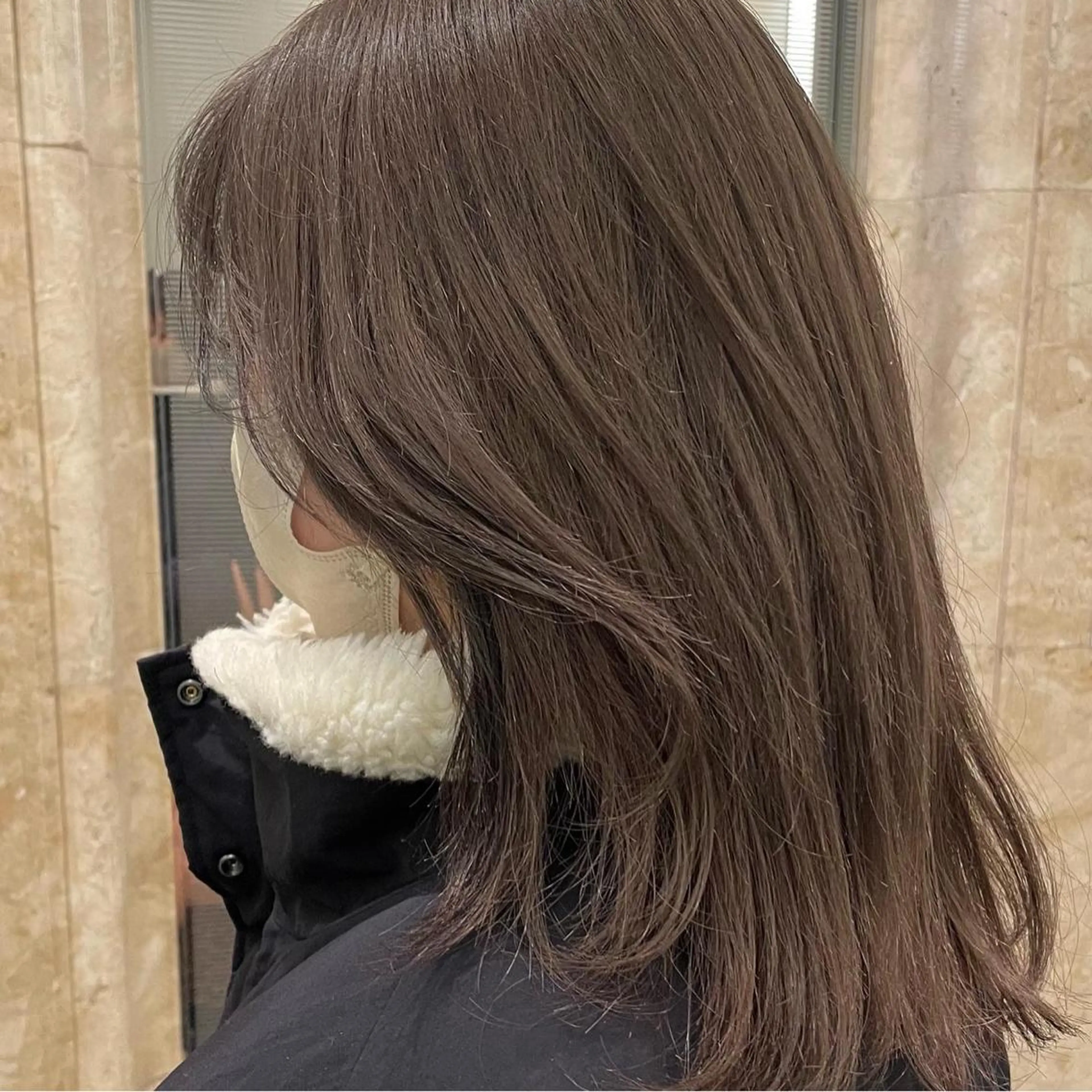 炭酸泉でつやつやカラー+カット✂️🫧🛀✨(ロング料金なしです)の写真