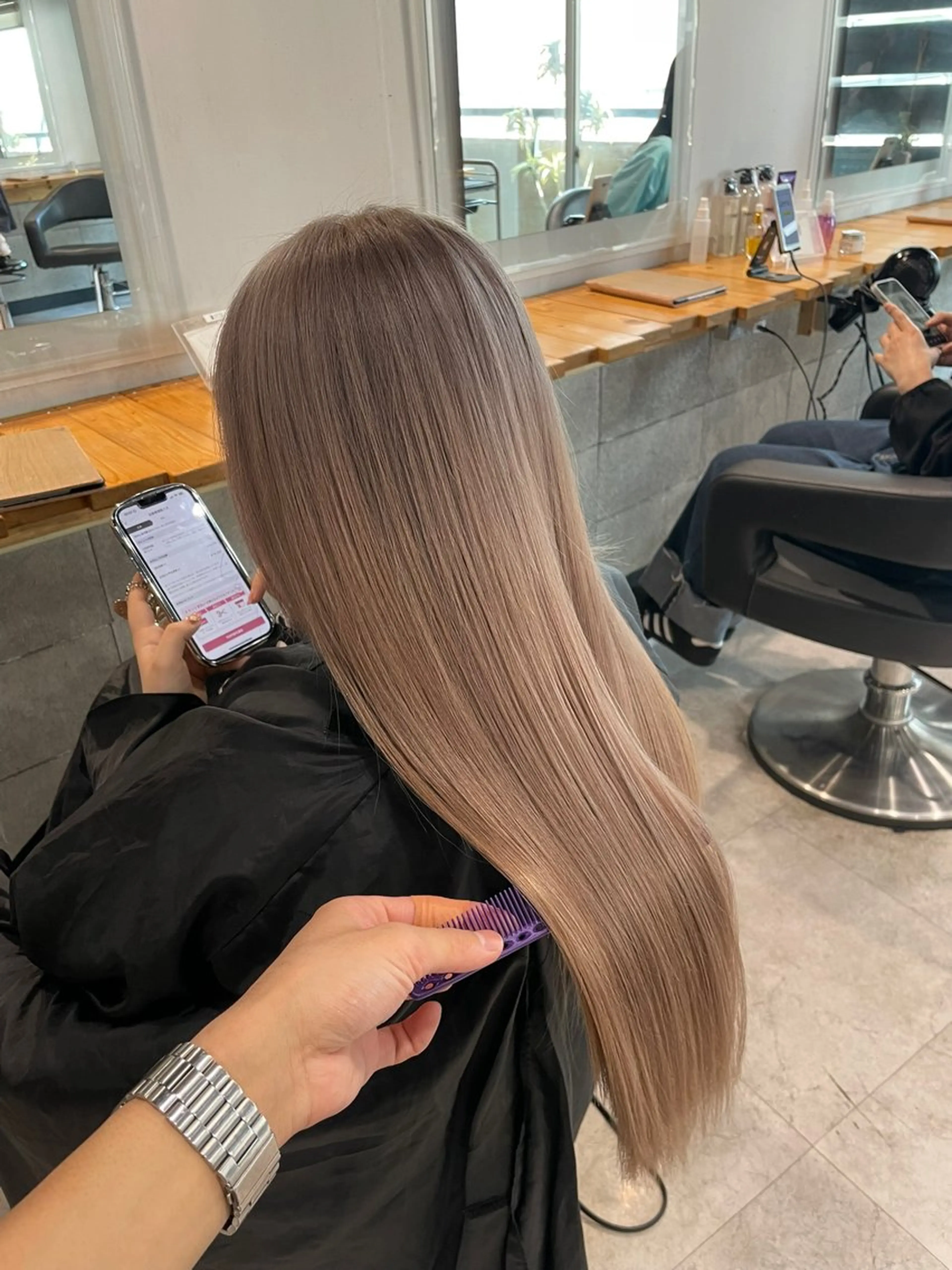 ロング カラー 💗艶髪透明感カラー 💗DAIKI💗のヘアスタイル