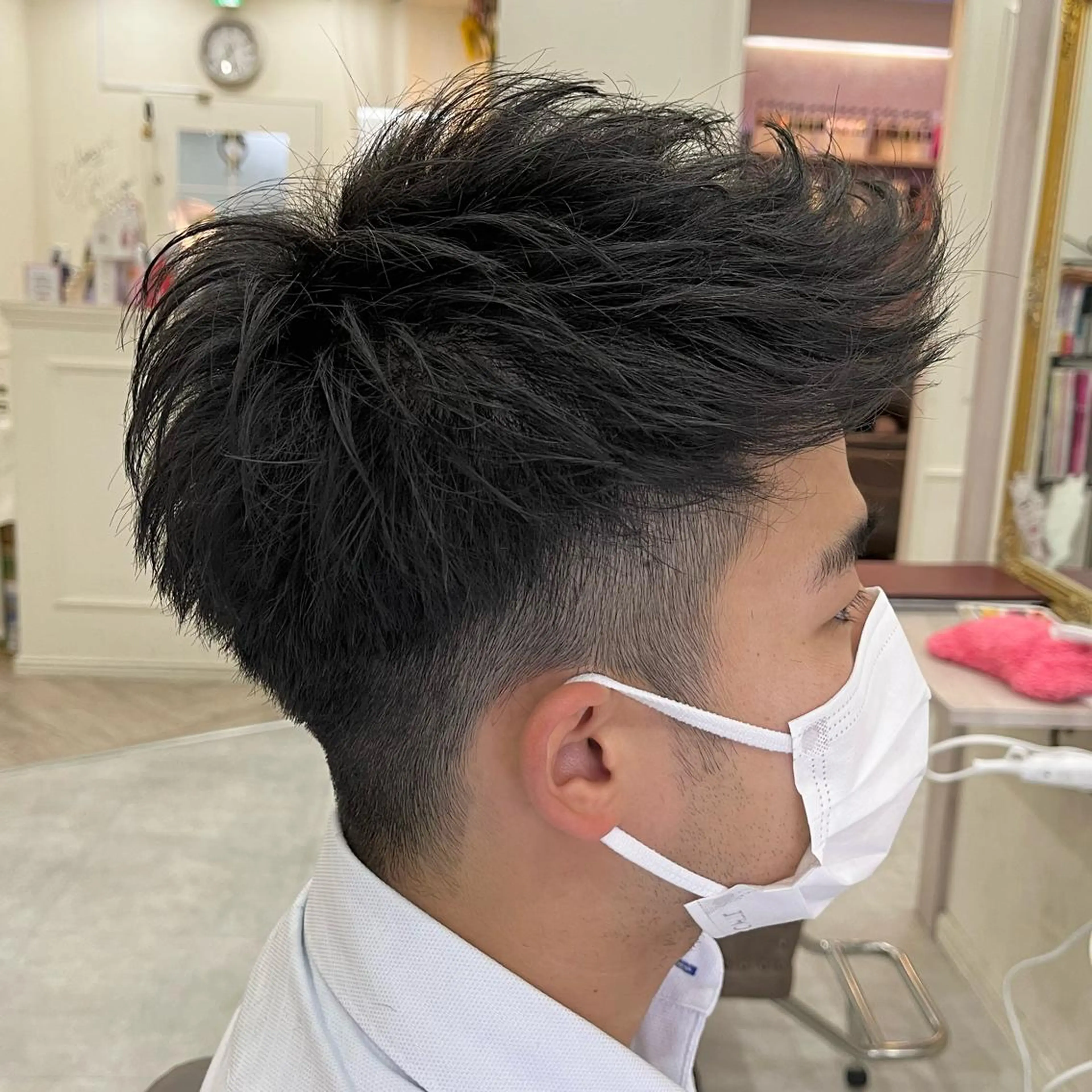 ショート メンズ メンズブリーチ トリートメント Sail【セイル】所属・喜多 涼のヘアスタイル