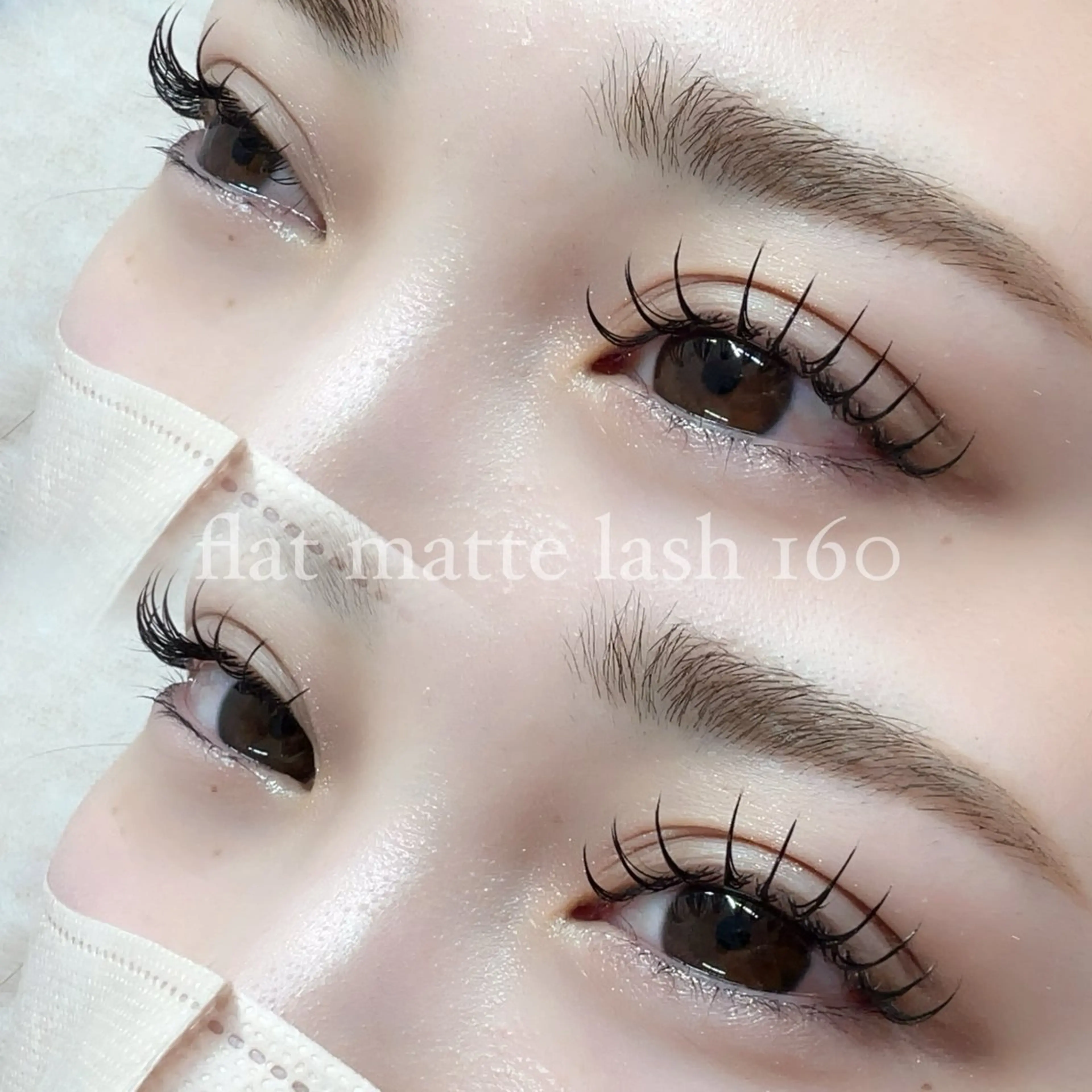 マツエク・マツパ フラットラッシュ マツエク Eyelist Rio ♡のマツエク・マツパデザイン