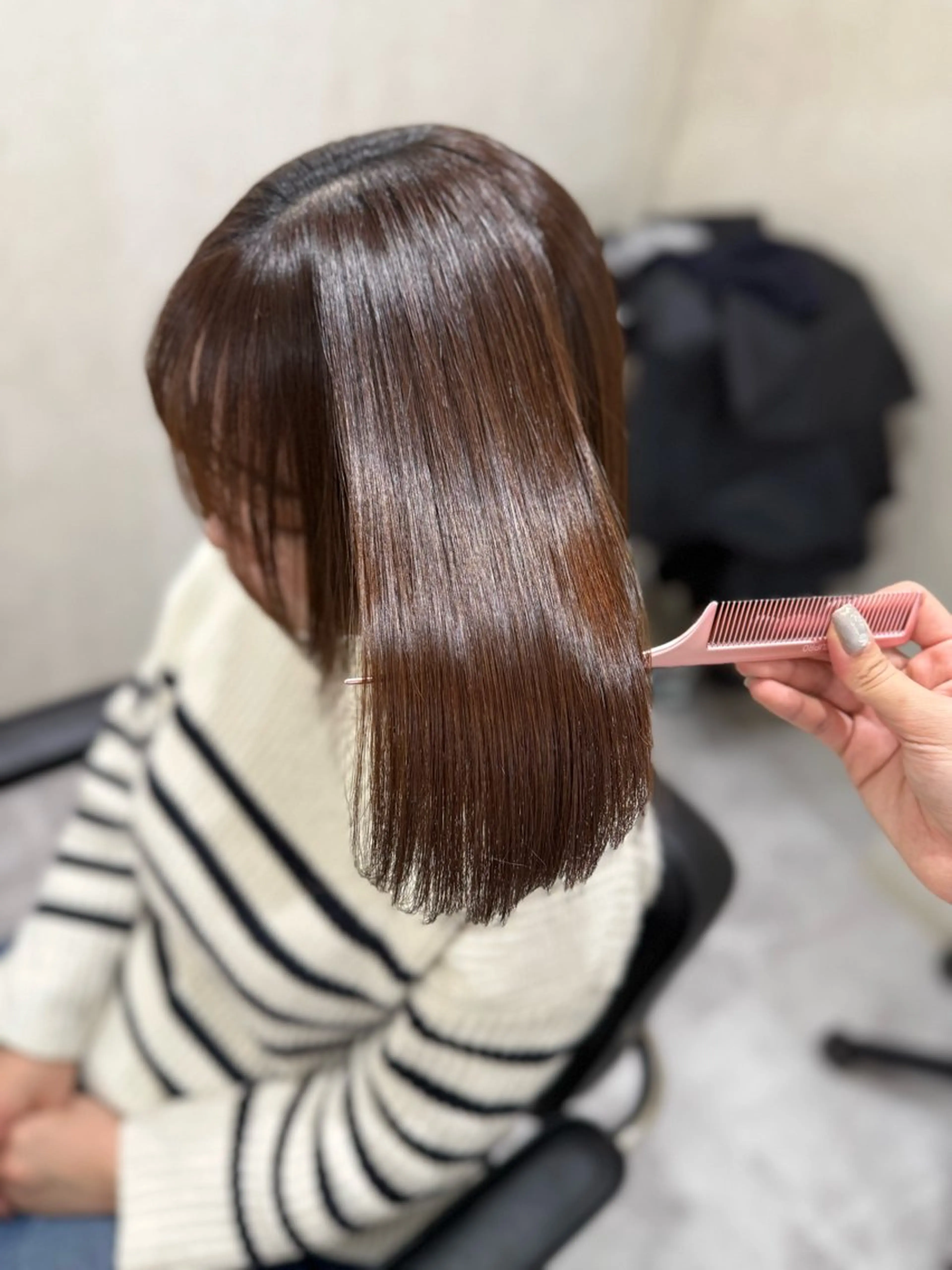 ショート 縮毛矯正 髪質改善サロンWHITE所属・☁️髪質改善サロン WHITE🫧miuのヘアスタイル