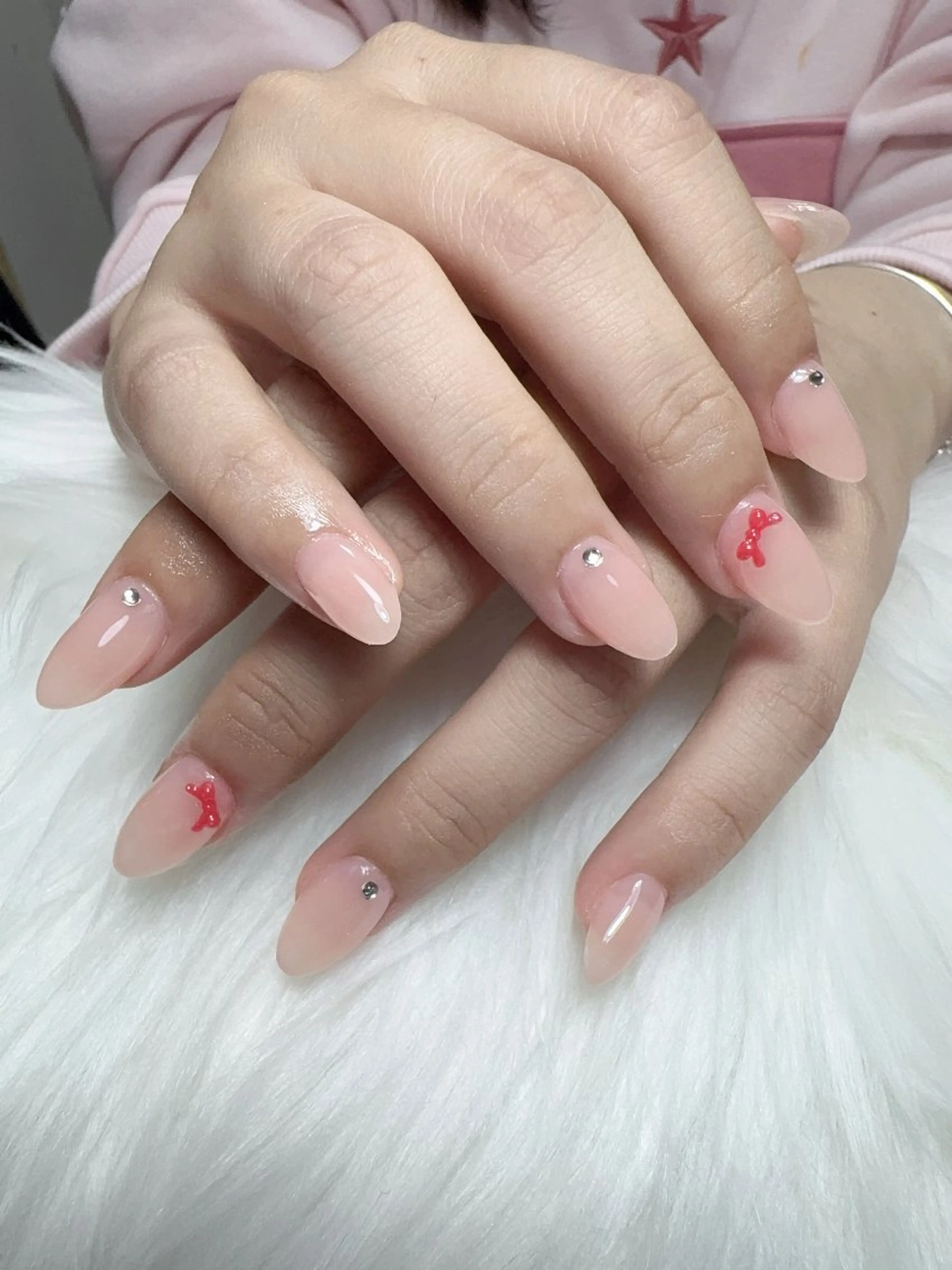 ネイル アートネイル 成人式 ジェルネイル ニュアンスネイル ネイルチップ Kora Nailのネイルデザイン