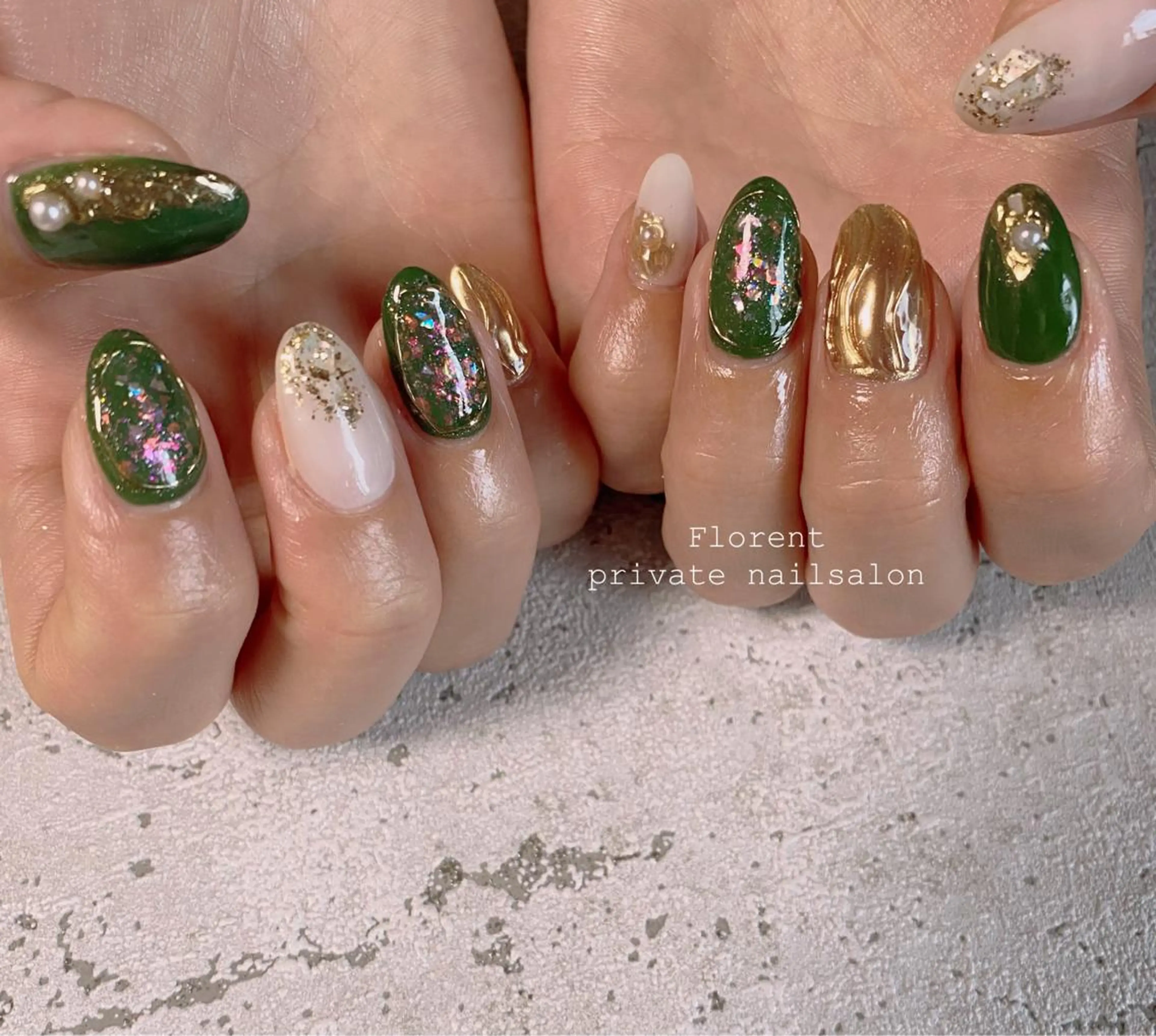 ネイル ハンドネイル florent nailのネイルデザイン