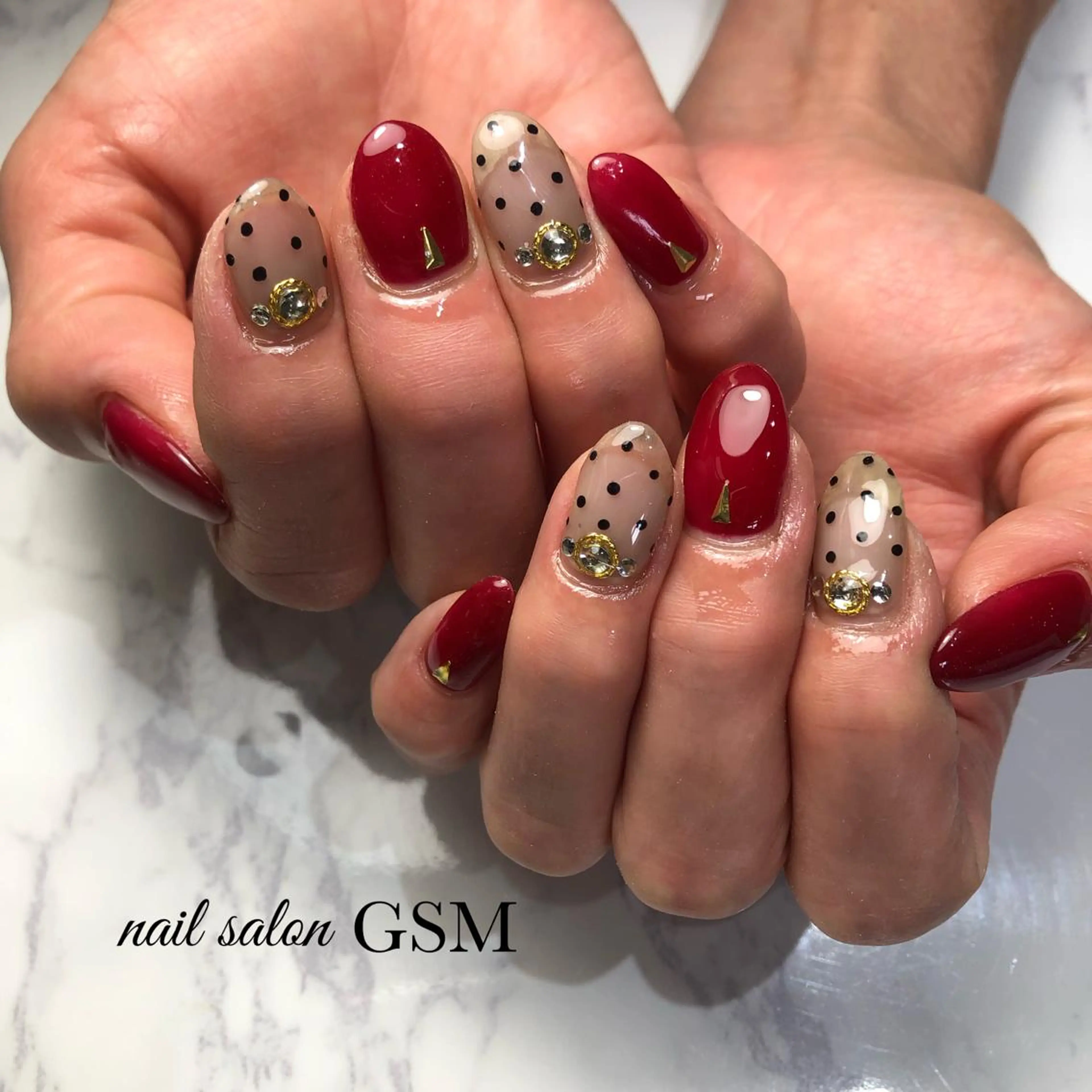 ネイル ハンドネイル nail salon GSMのネイルデザイン