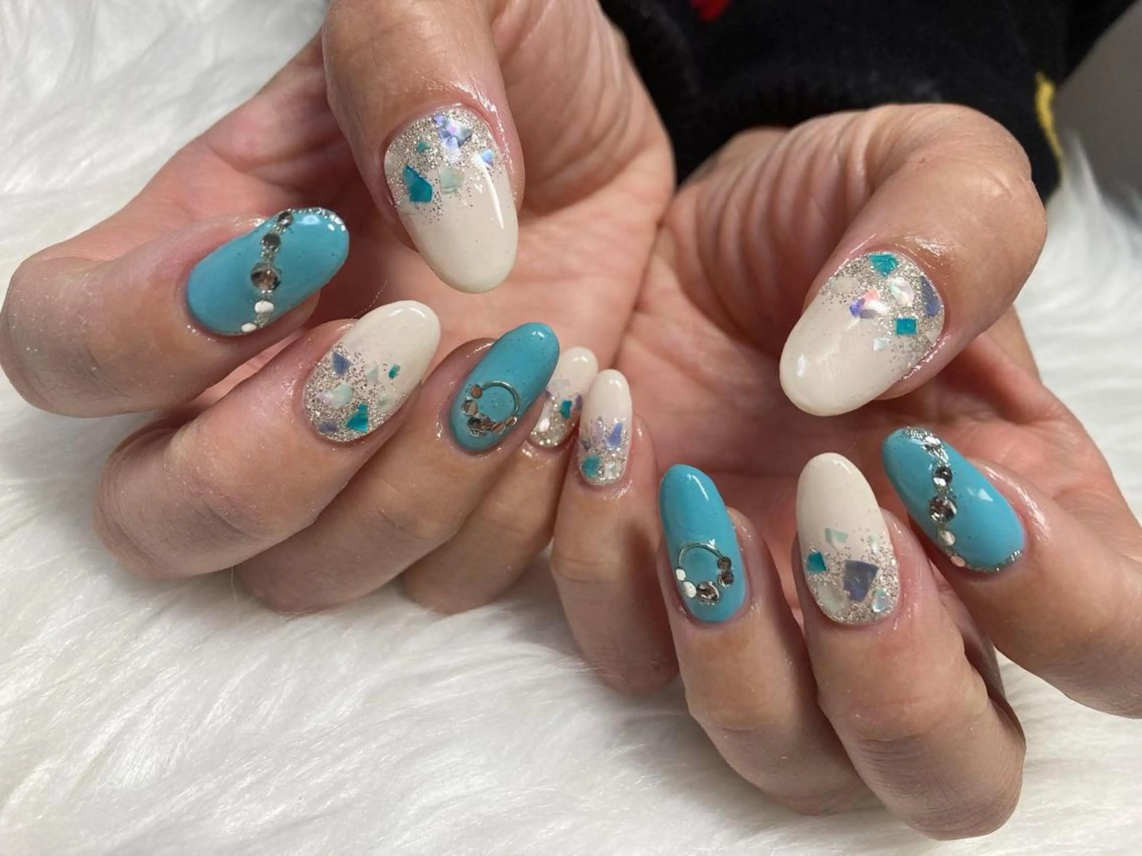 ミディアム ネイル nail yukkoのネイルデザイン